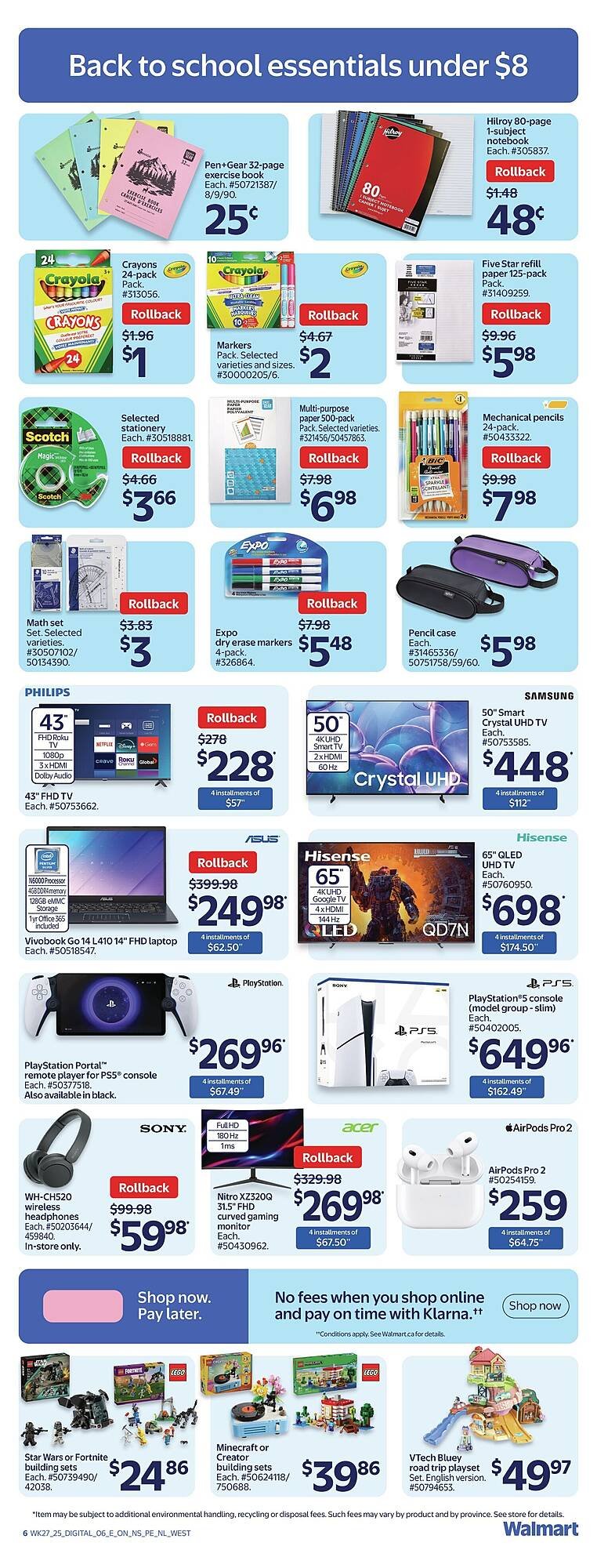 Walmart flyer