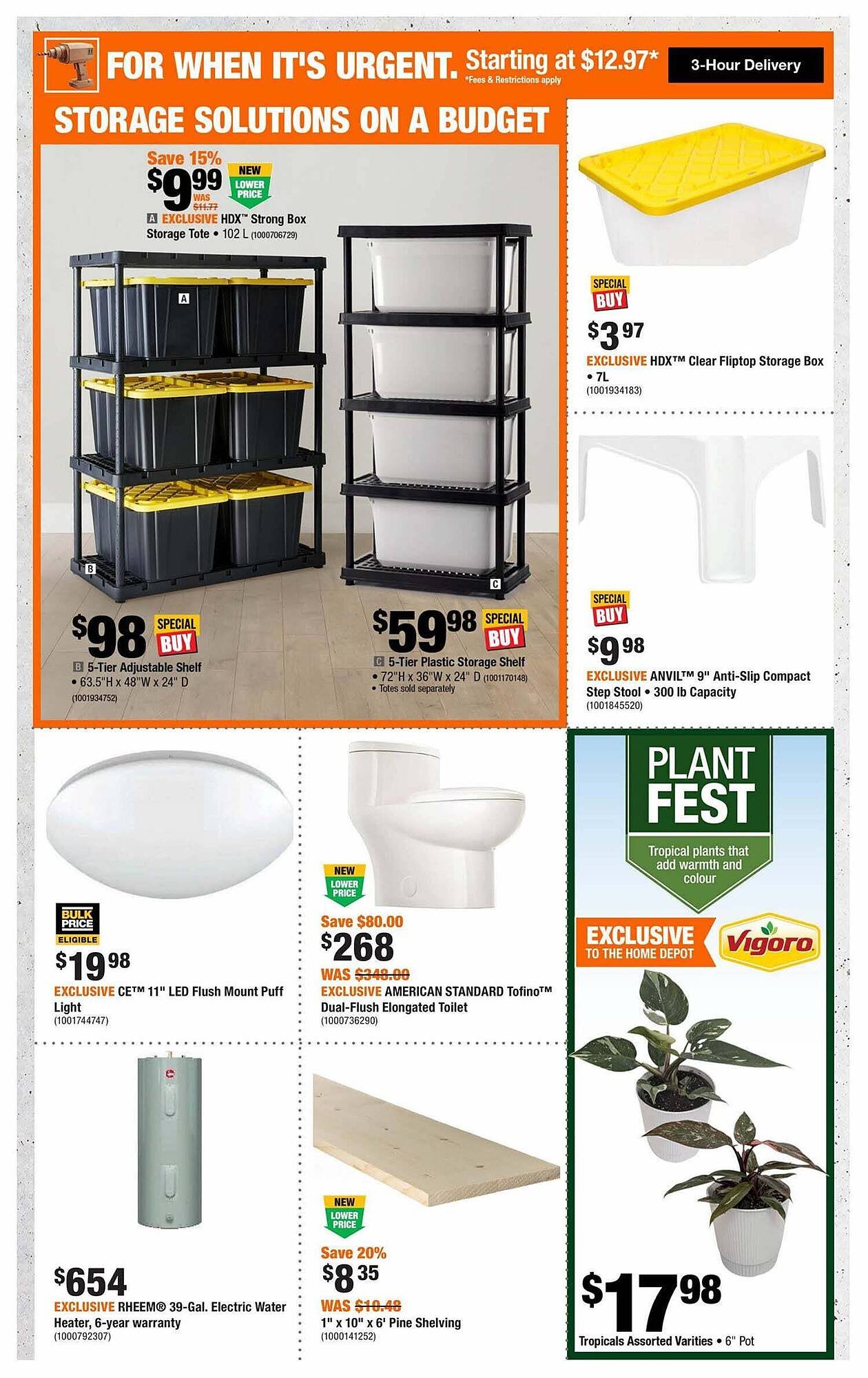 Home Depot flyer (2026-01-16 - 2026-01-23) | 2