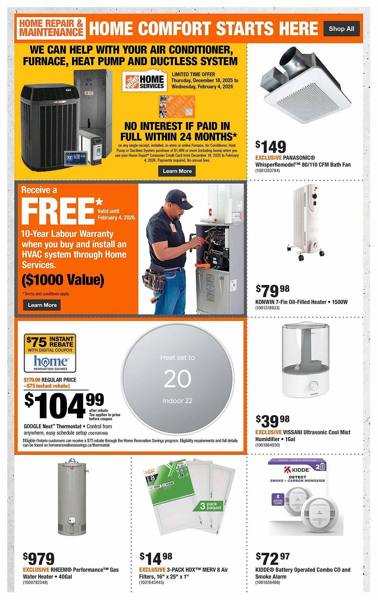 Home Depot flyer (2026-01-16 - 2026-01-23) | 5