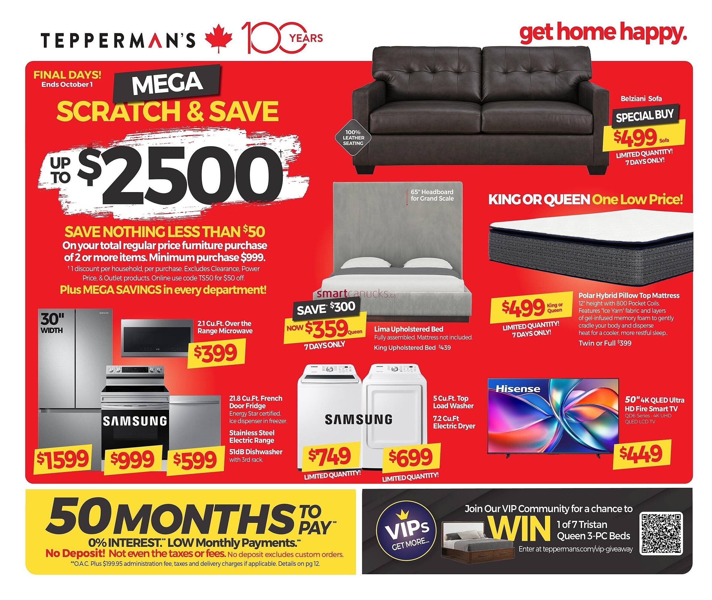 Tepperman&#039;s flyer (2025-09-24 - 2025-09-30) | 1