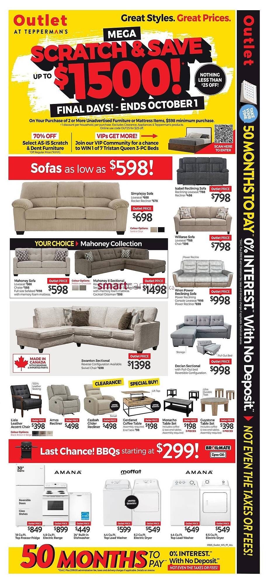Tepperman's flyer