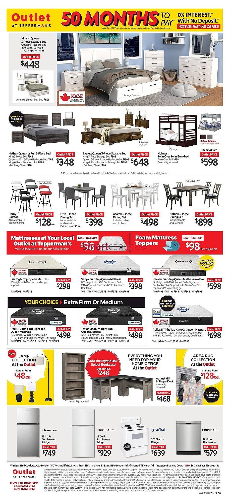 Tepperman's flyer