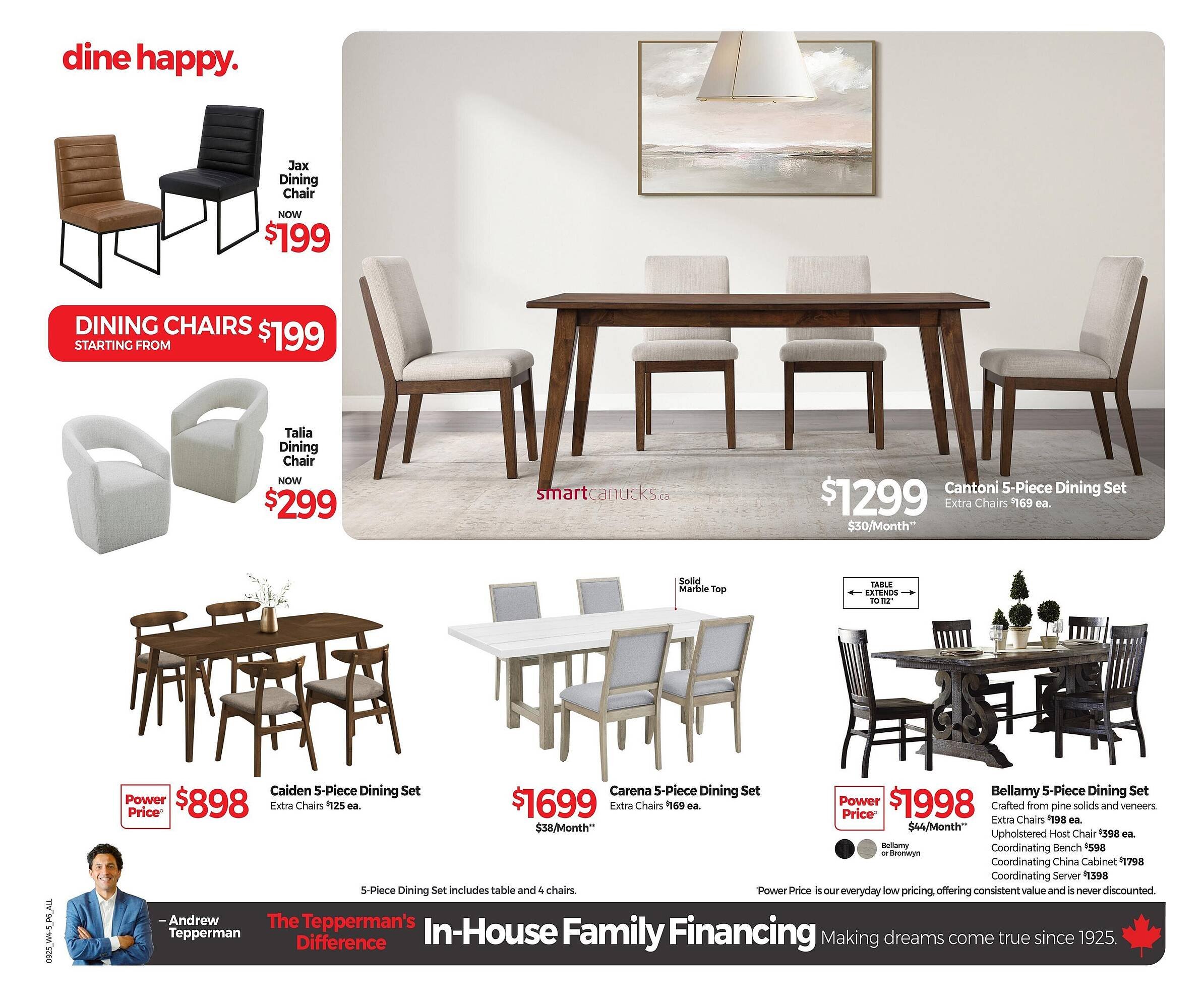 Tepperman's flyer