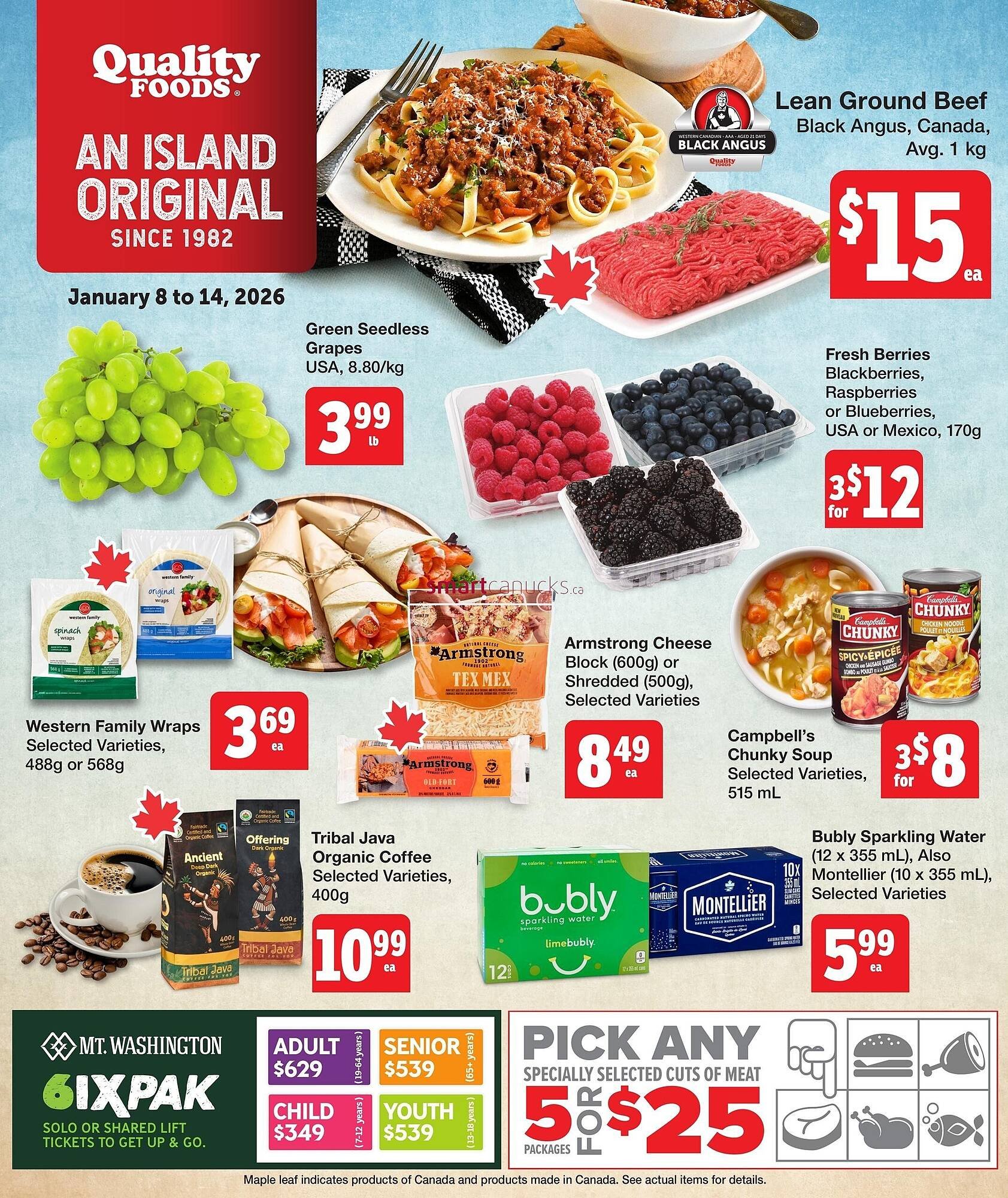 Quality Foods flyer (2026-01-08 - 2026-01-14) | 1