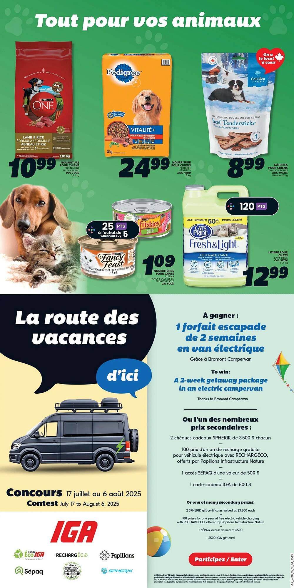 IGA flyer