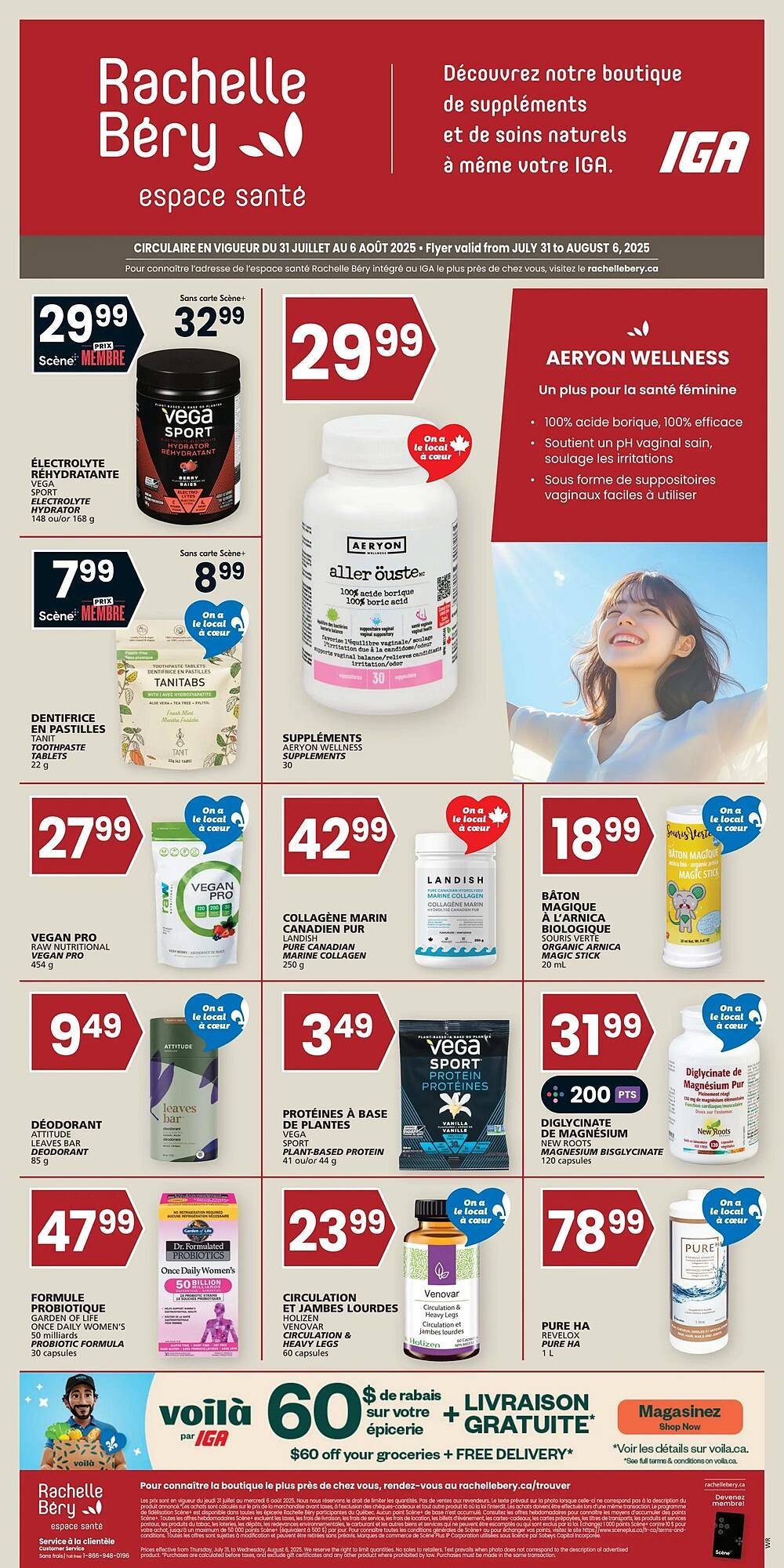 IGA flyer