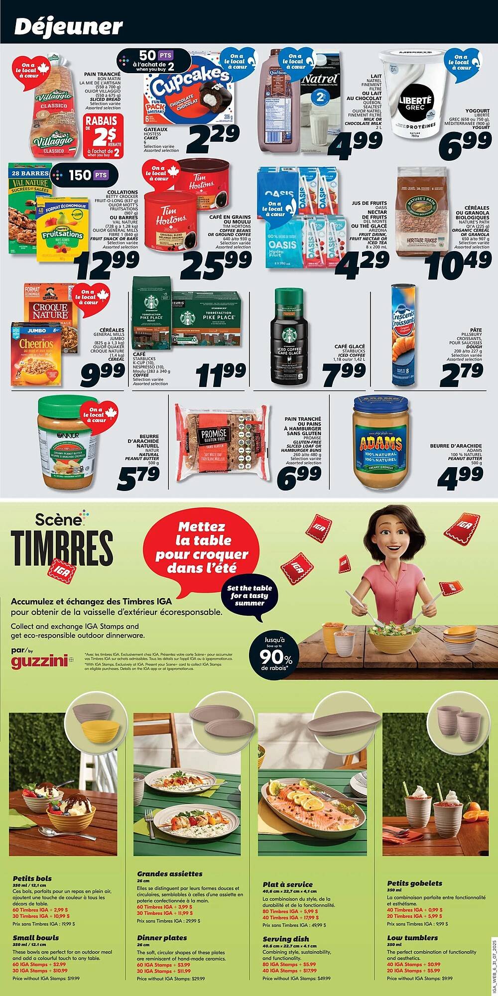 IGA flyer