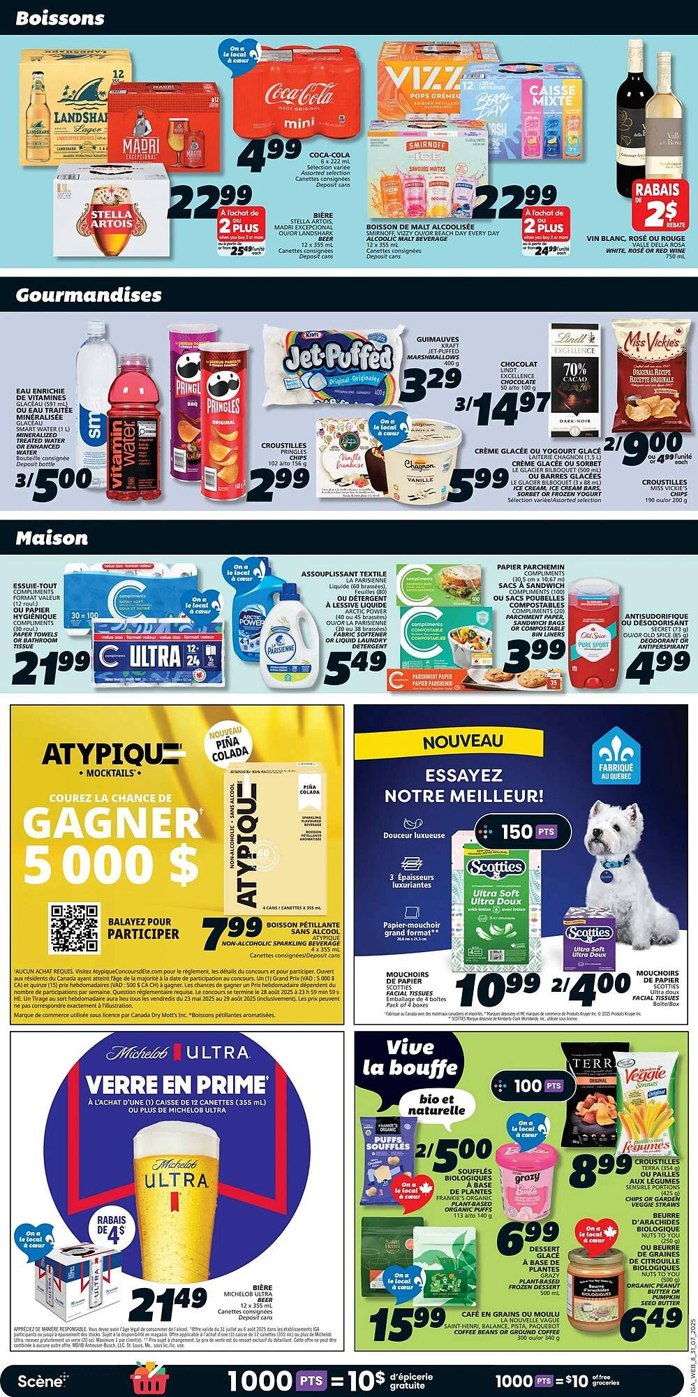 IGA flyer