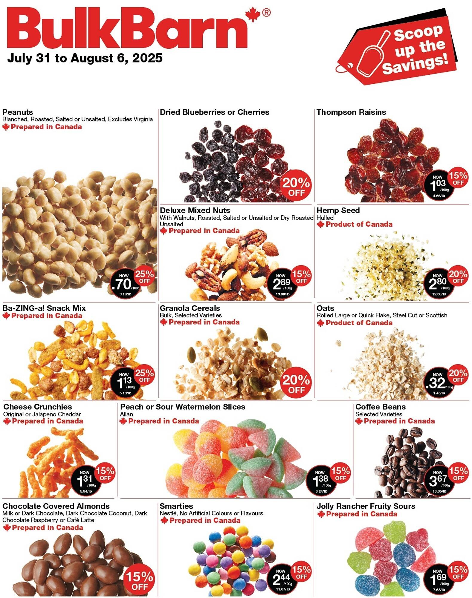 Bulk Barn flyer (2025-07-31 - 2025-08-06) | 1