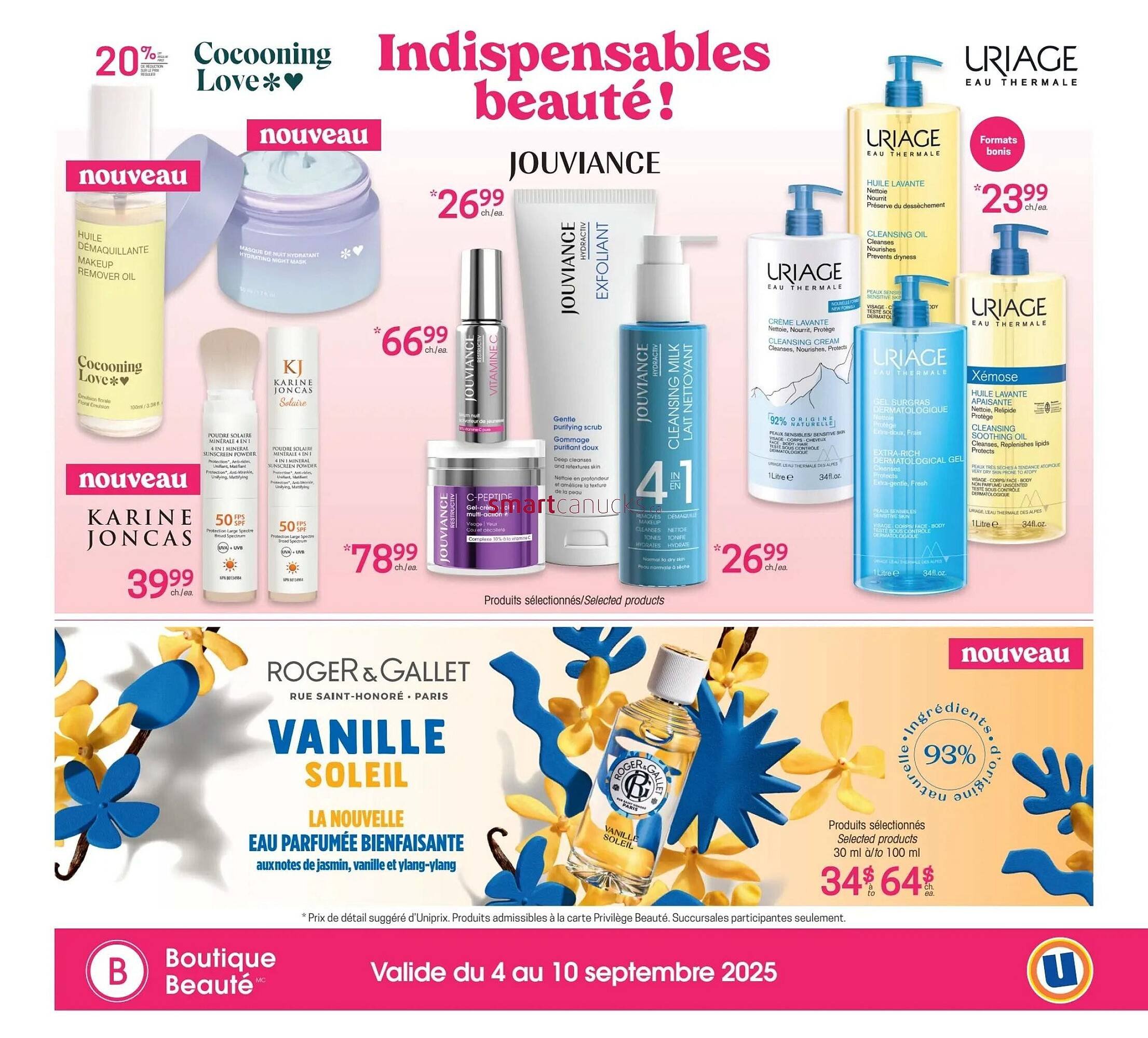 Uniprix flyer