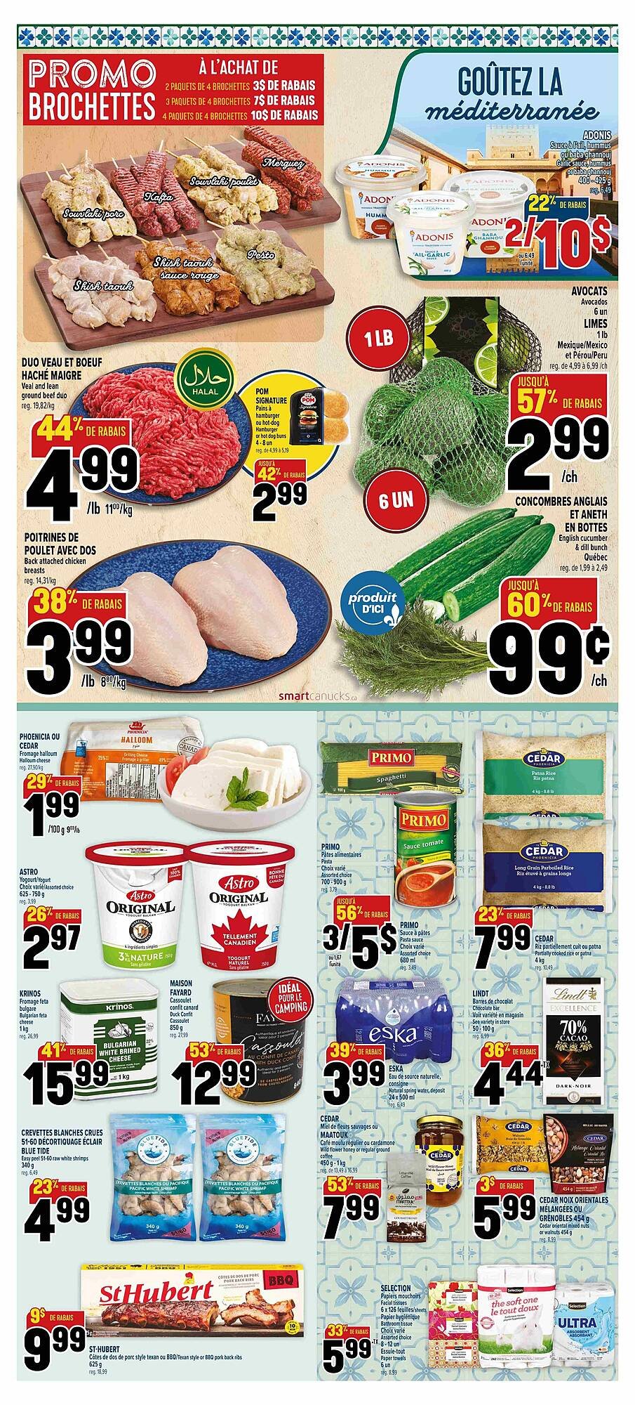 Marché Adonis flyer