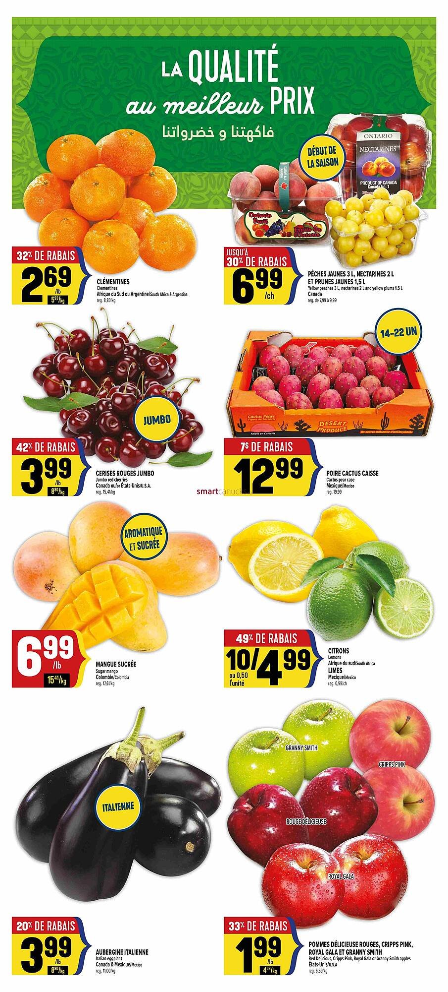 Marché Adonis flyer