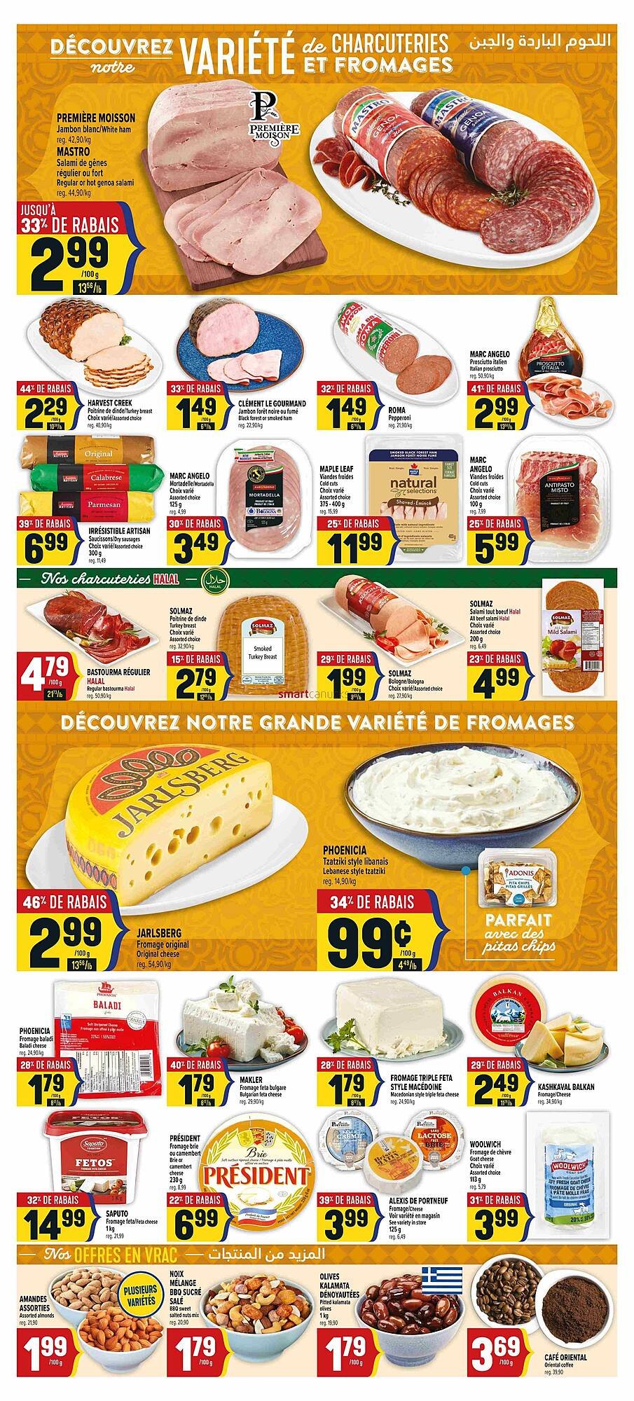 Marché Adonis flyer