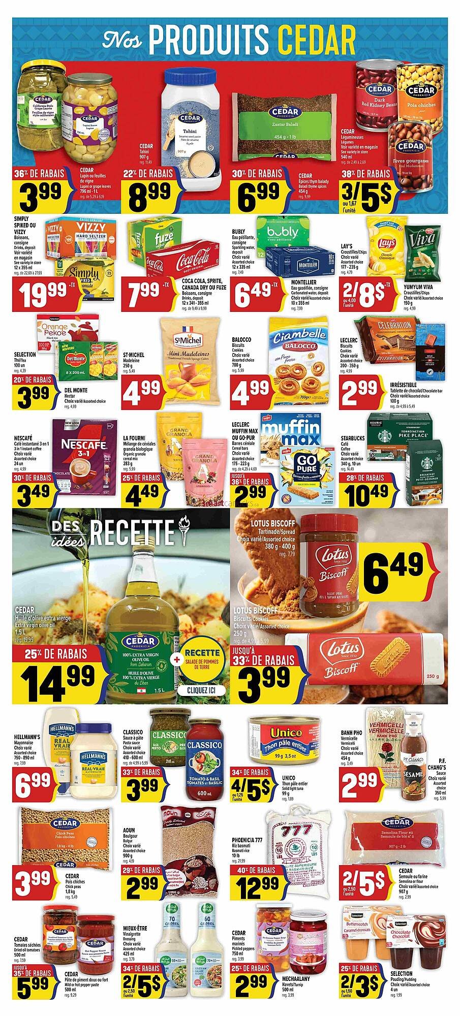 Marché Adonis flyer