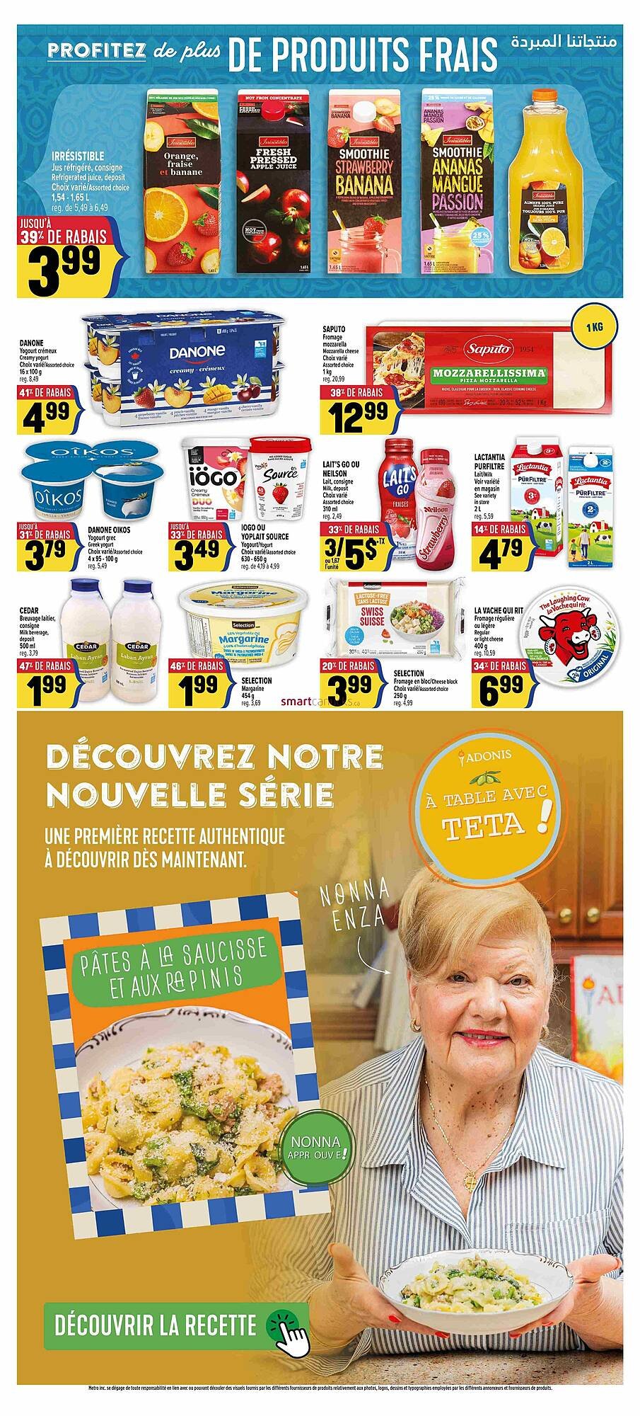 Marché Adonis flyer