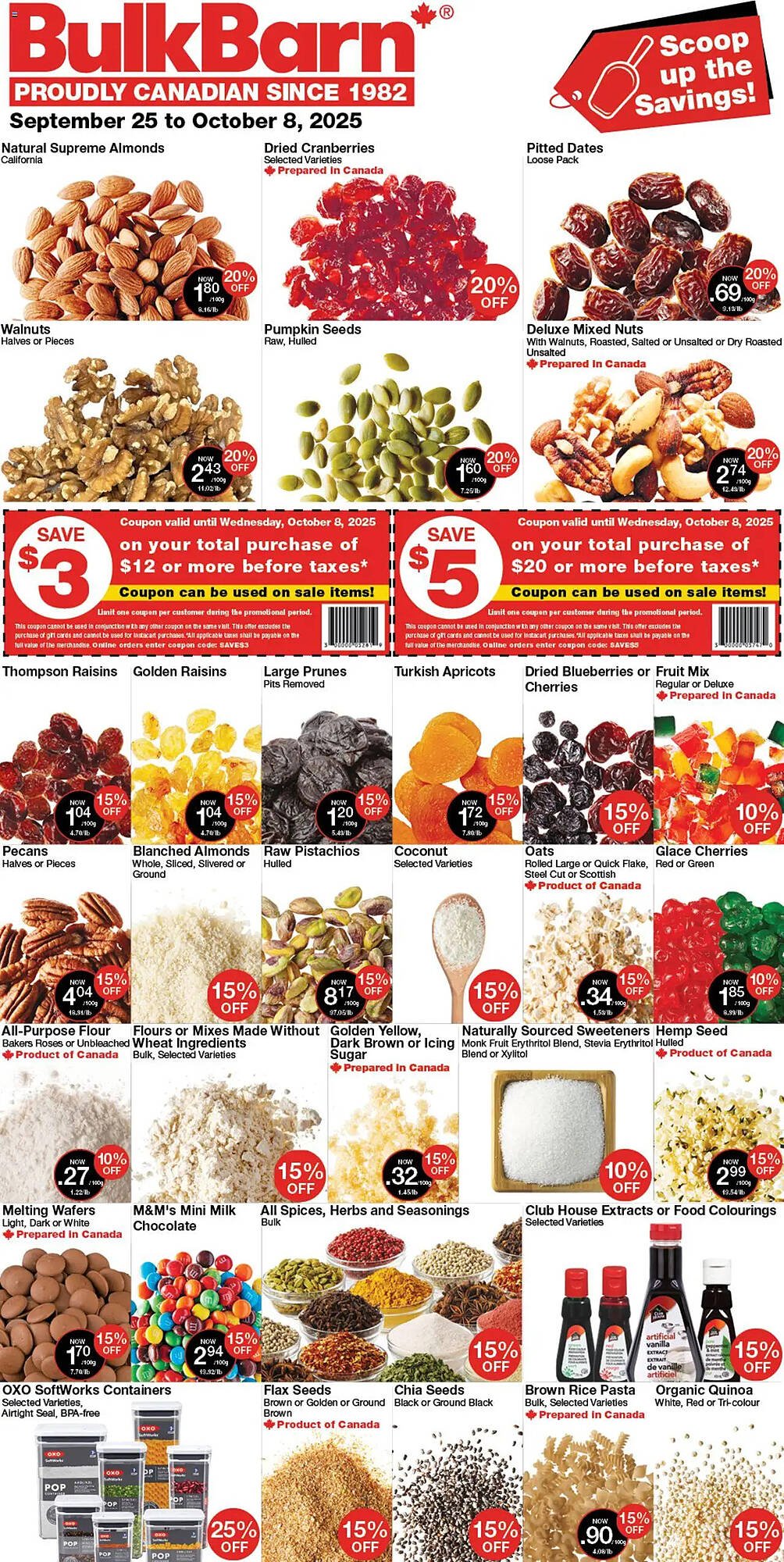 Bulk Barn flyer (2025-09-25 - 2025-10-08) | 1