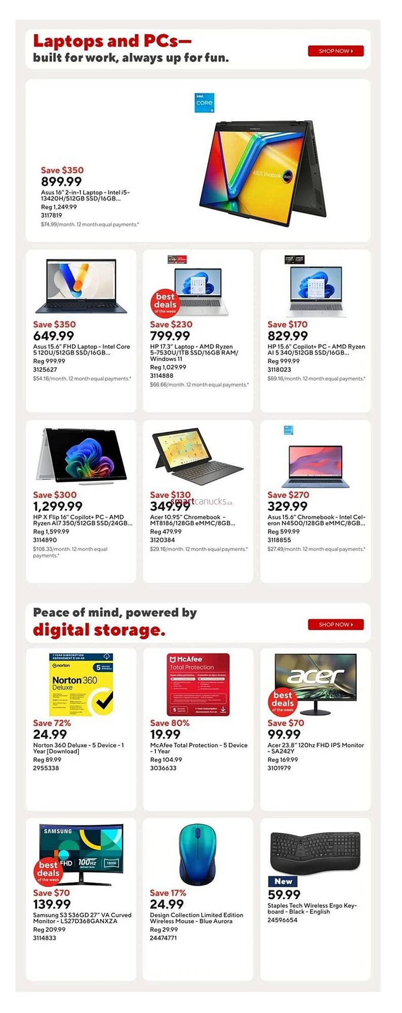 Staples flyer (2025-11-07 - 2025-11-13) | 5