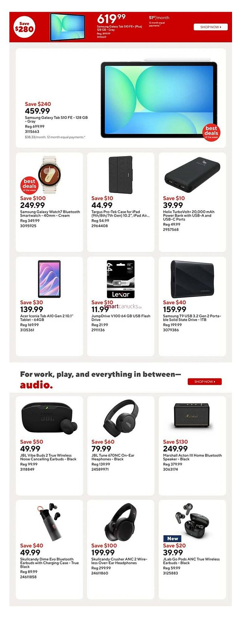 Staples flyer (2025-11-07 - 2025-11-13) | 10