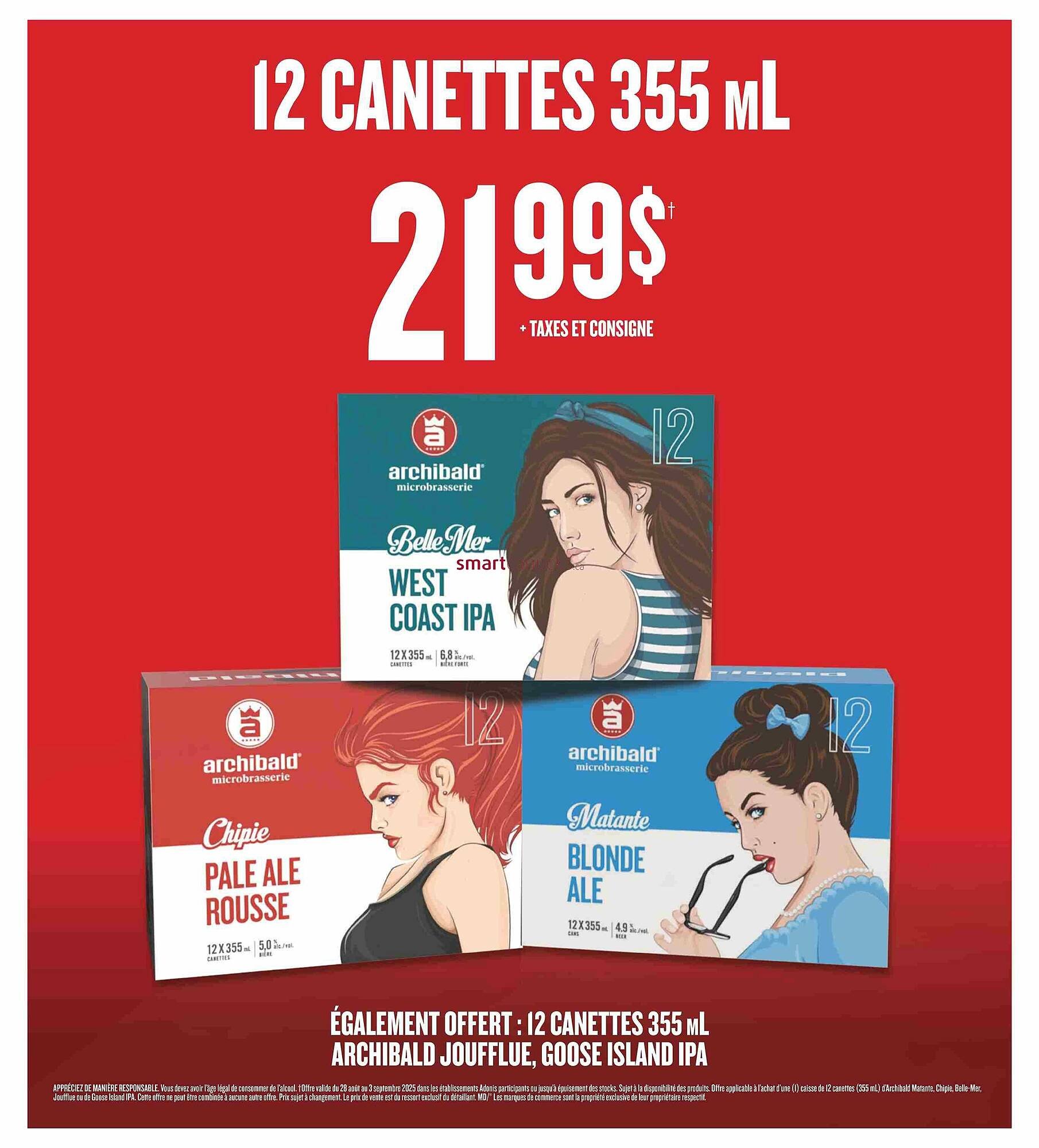 Marché Adonis flyer