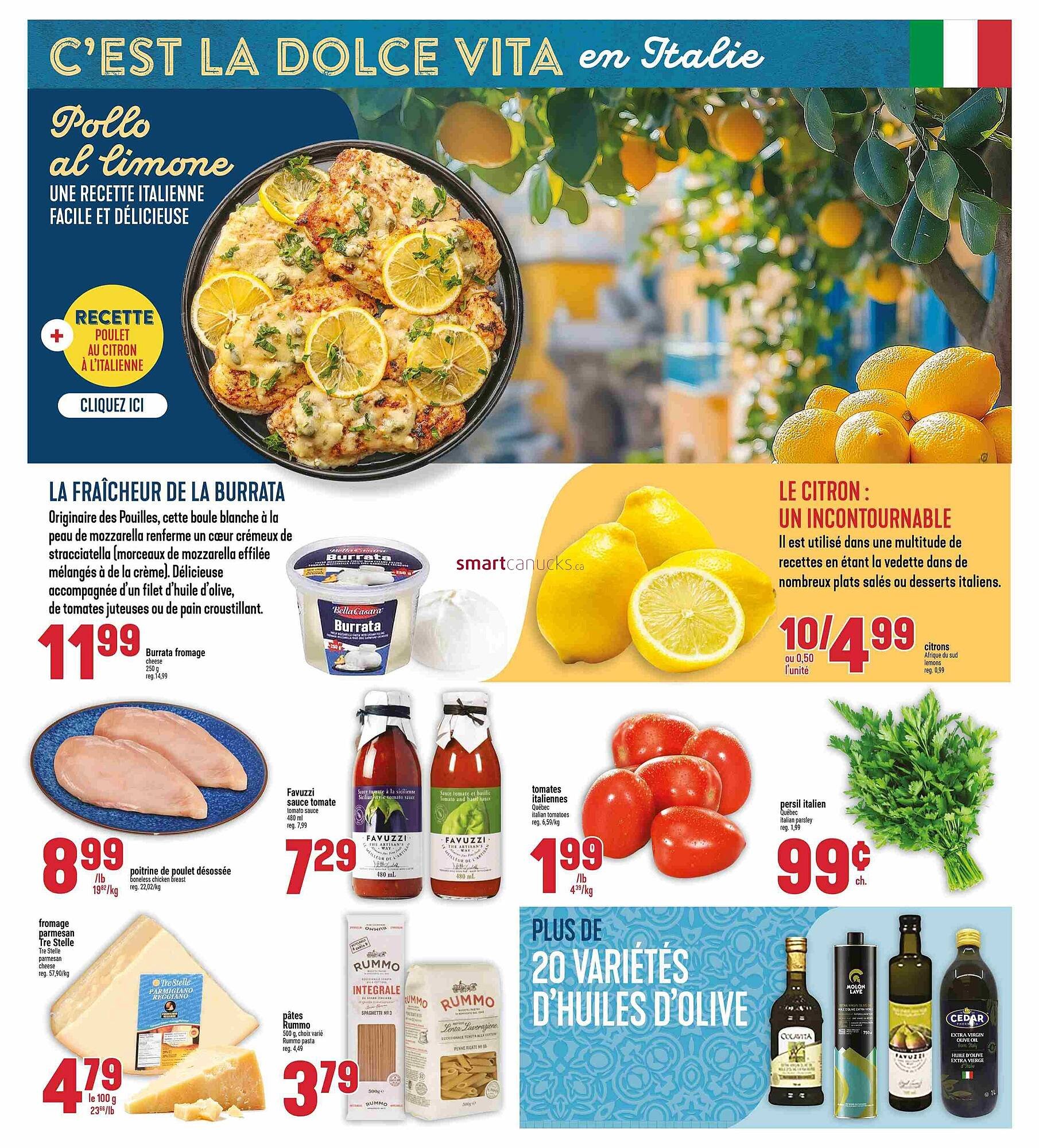 Marché Adonis flyer