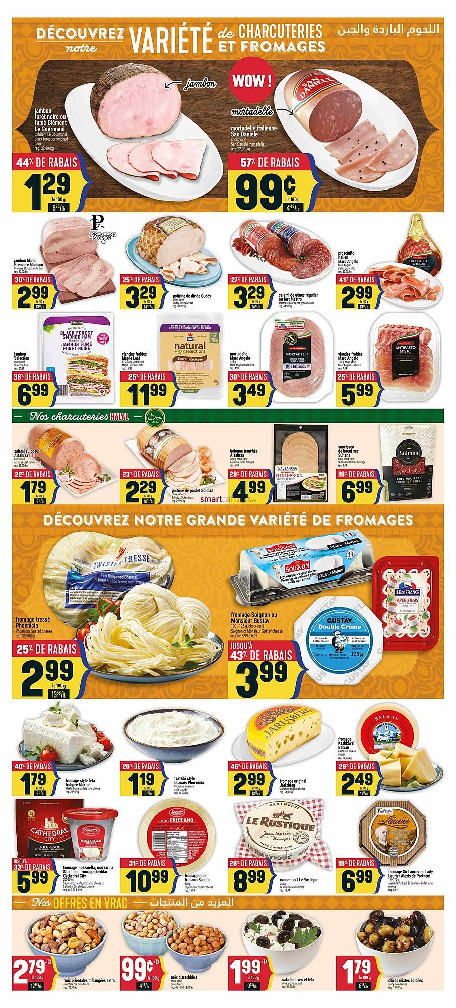 Marché Adonis flyer