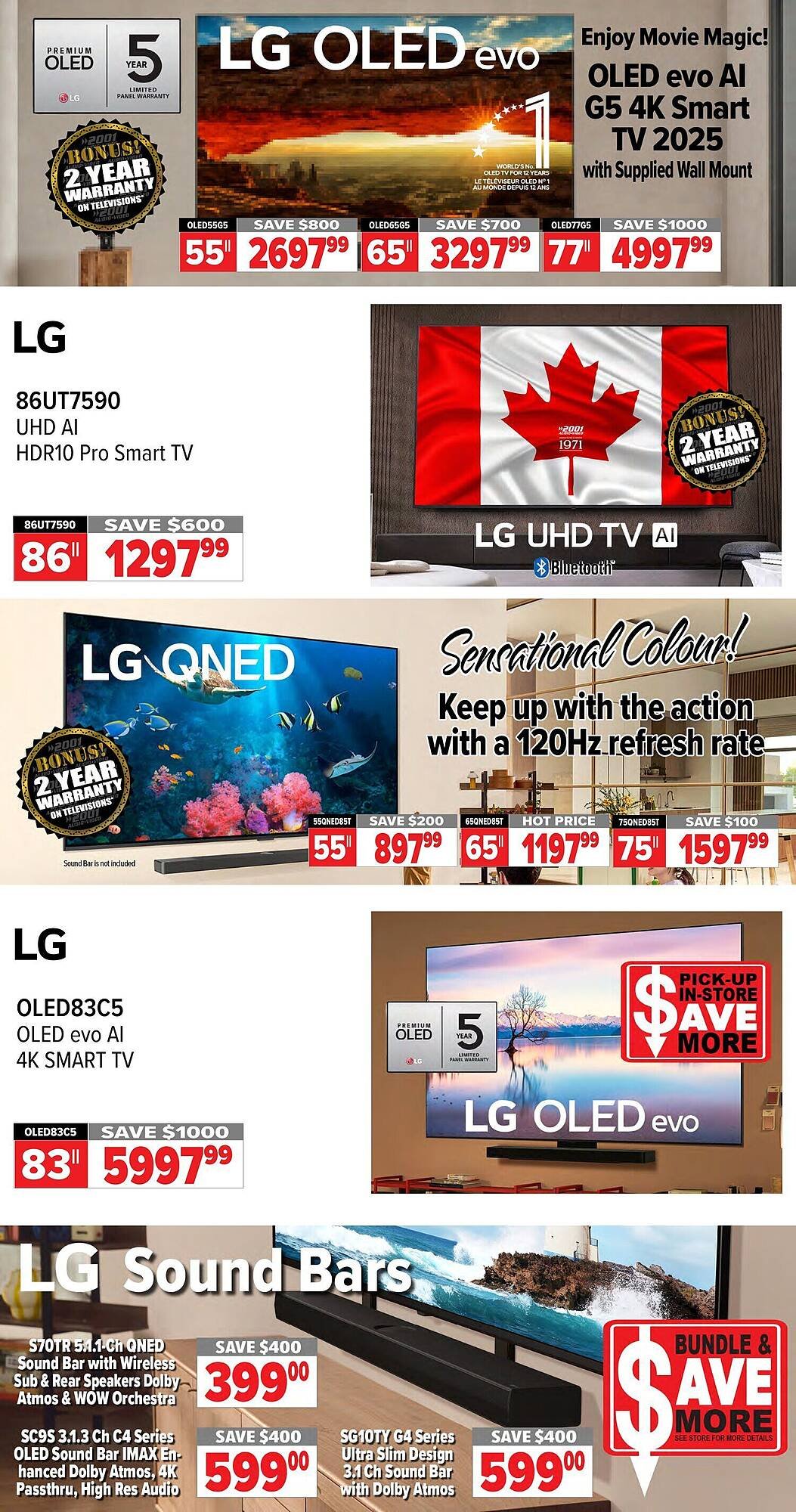 2001 Audio Video flyer