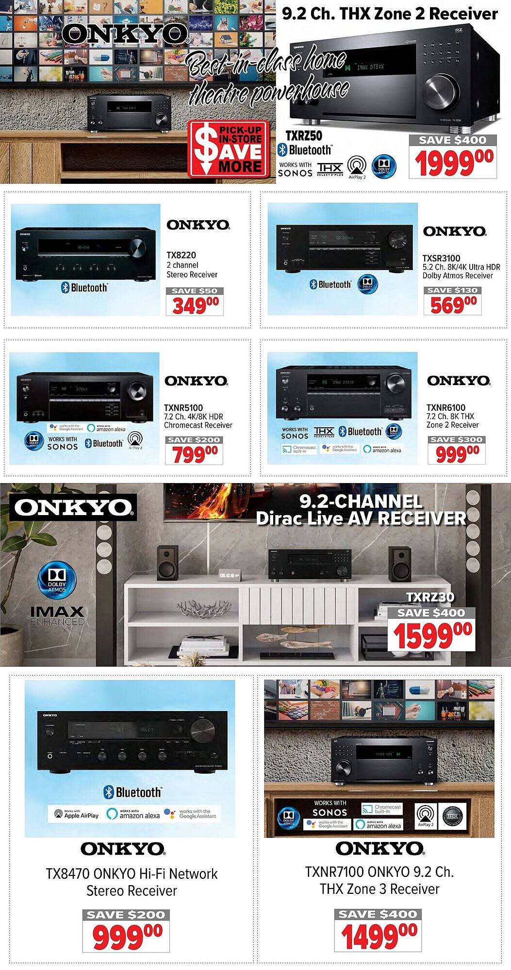 2001 Audio Video flyer