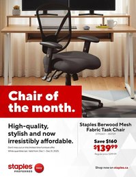 Staples flyer (2025-12-16 - 2026-01-01)