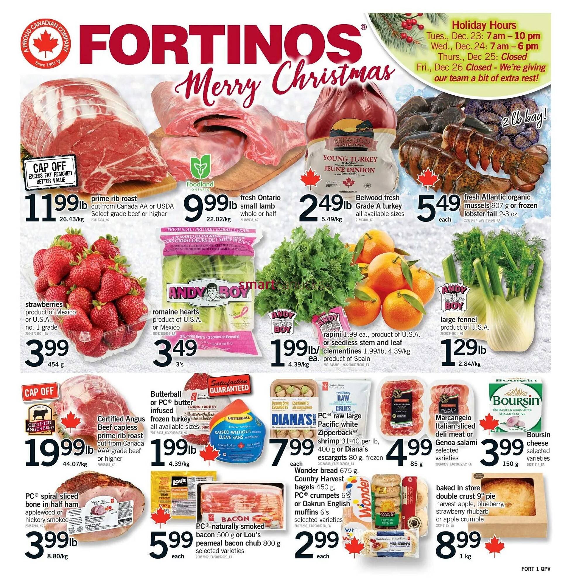 Fortinos flyer (2025-12-18 - 2025-12-24) | 1
