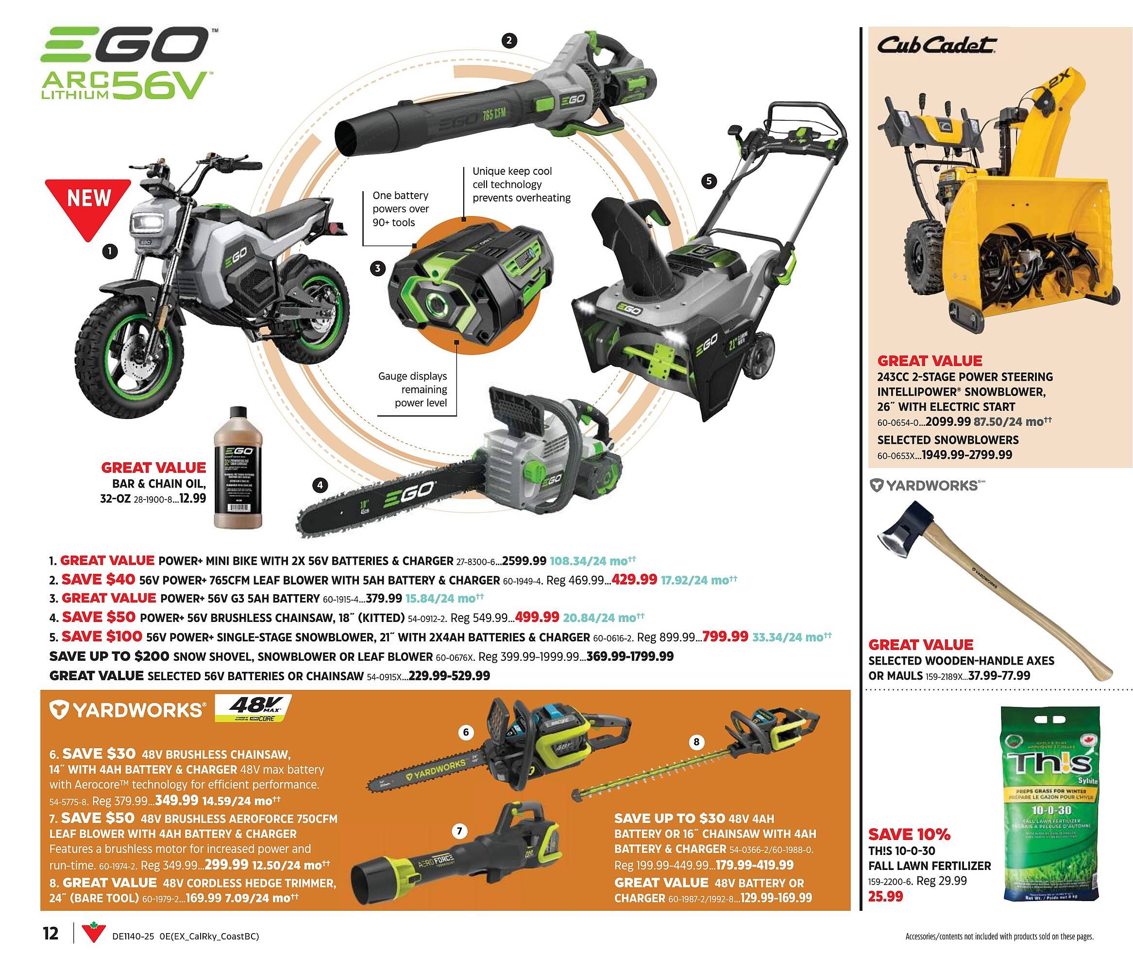 Canadian Tire flyer
