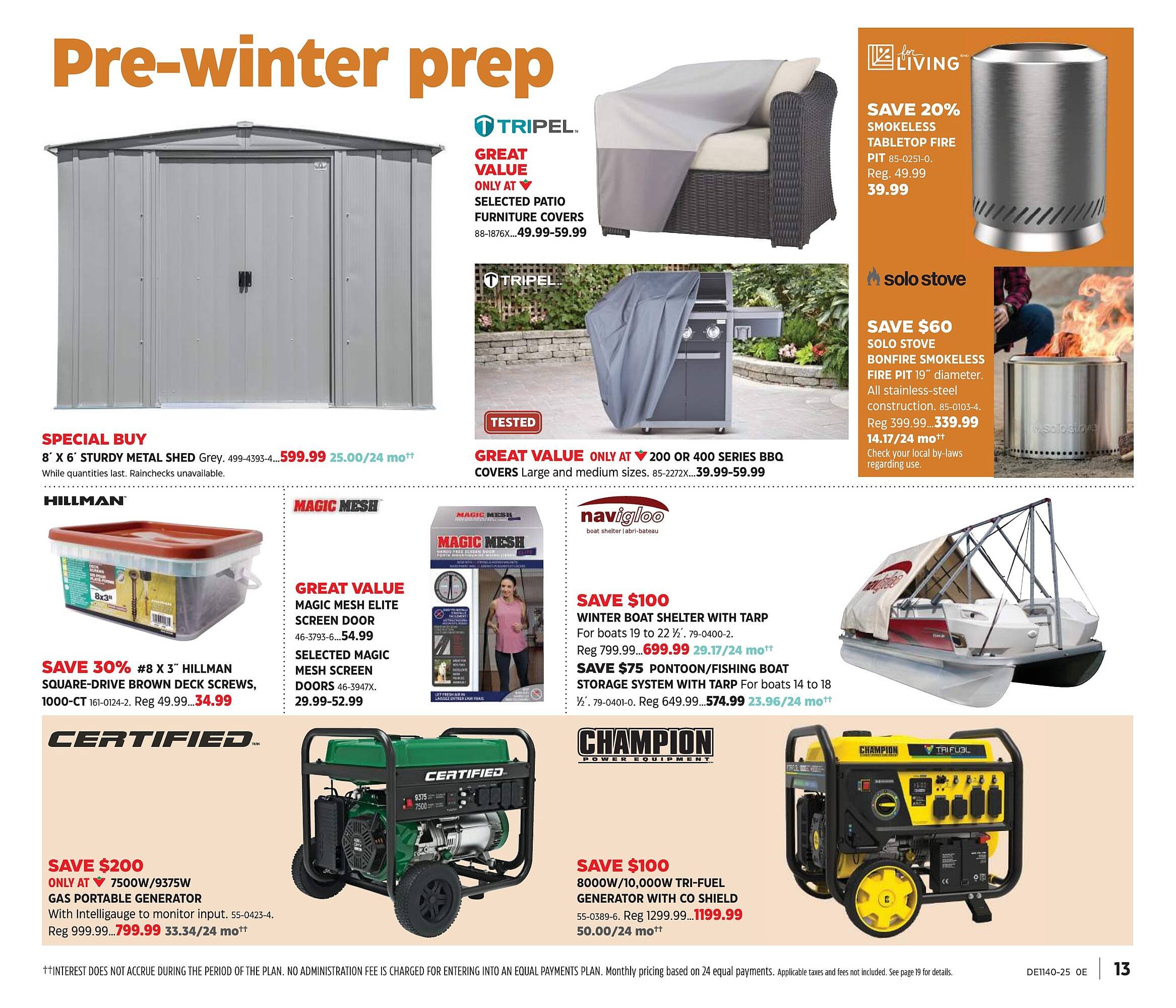 Canadian Tire flyer
