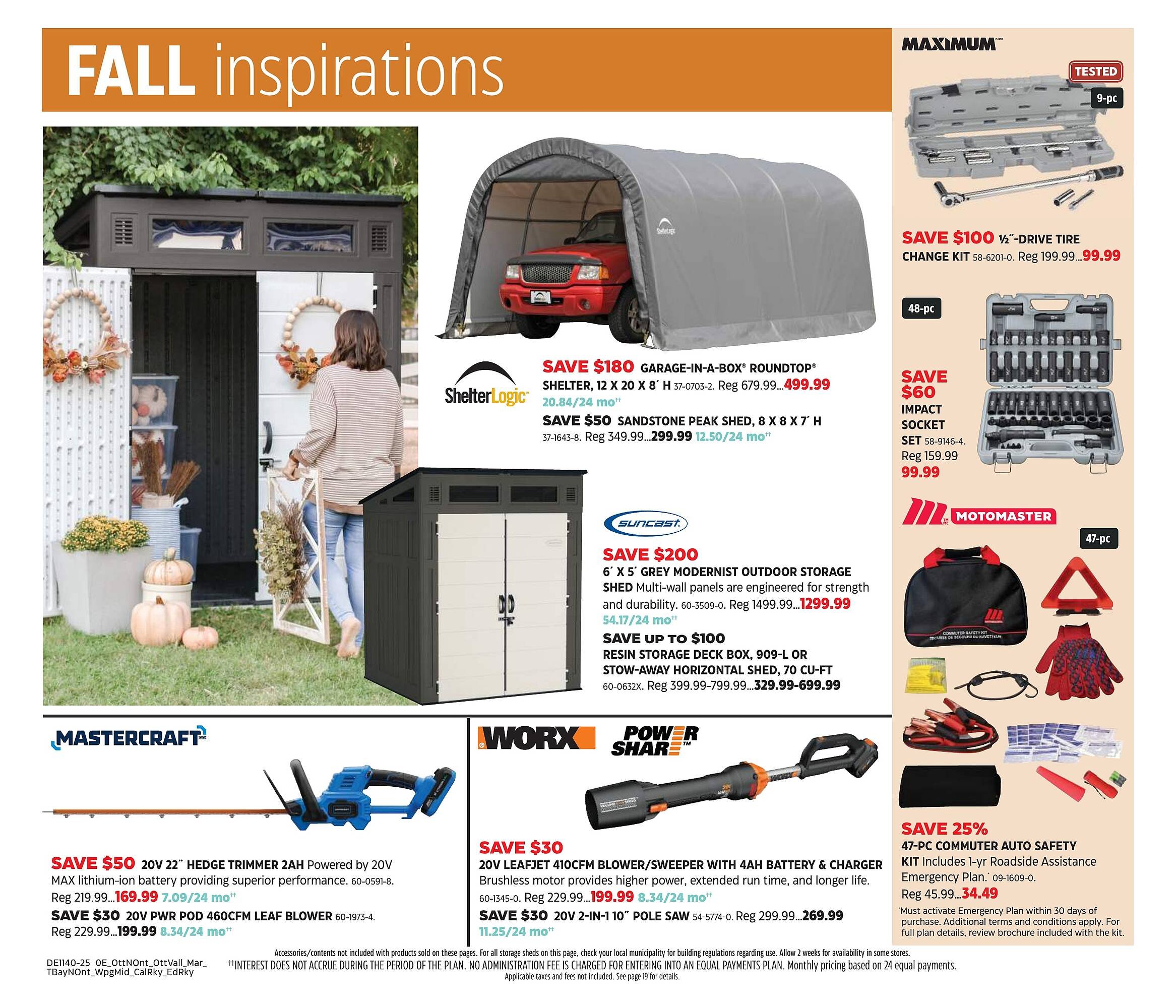 Canadian Tire flyer