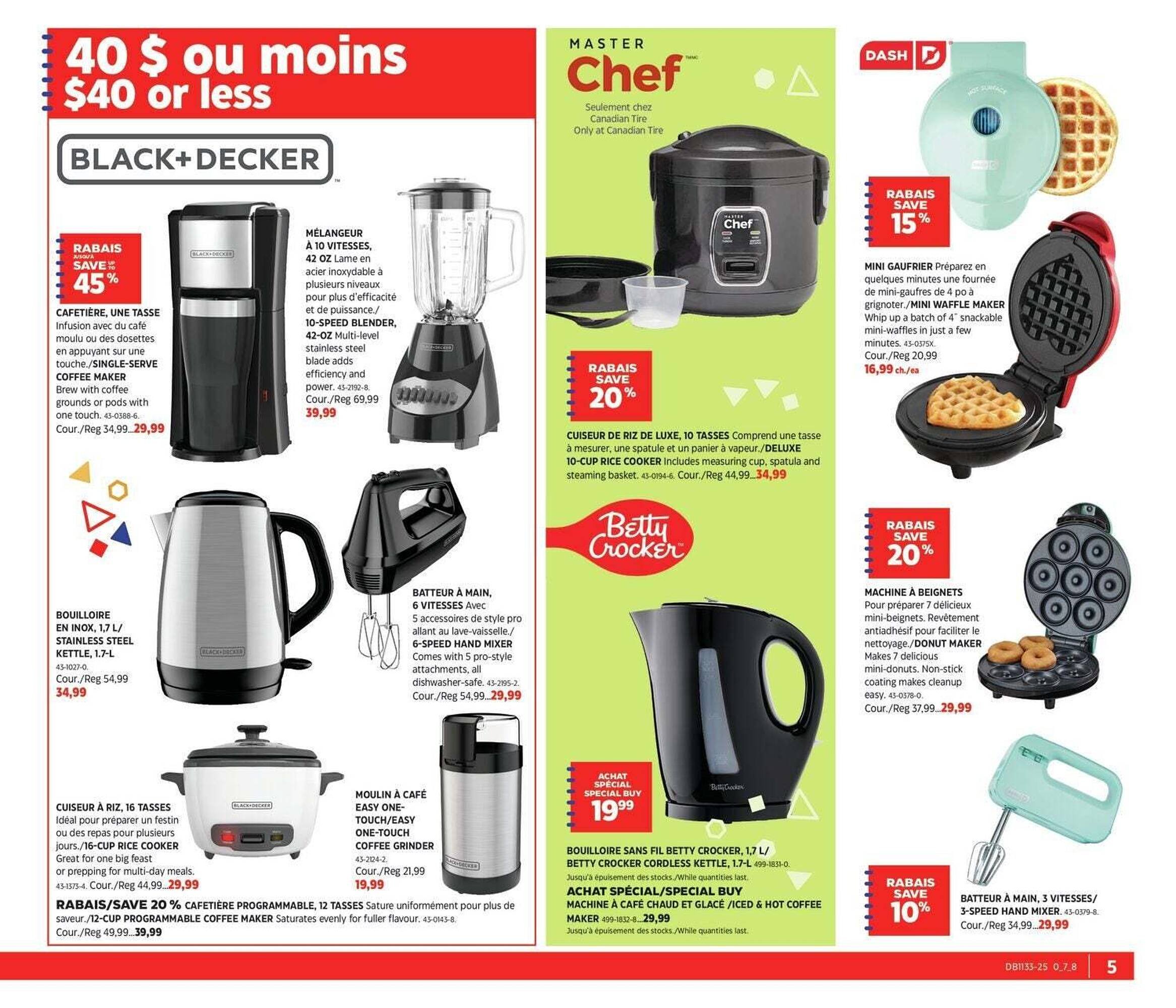 Canadian Tire flyer