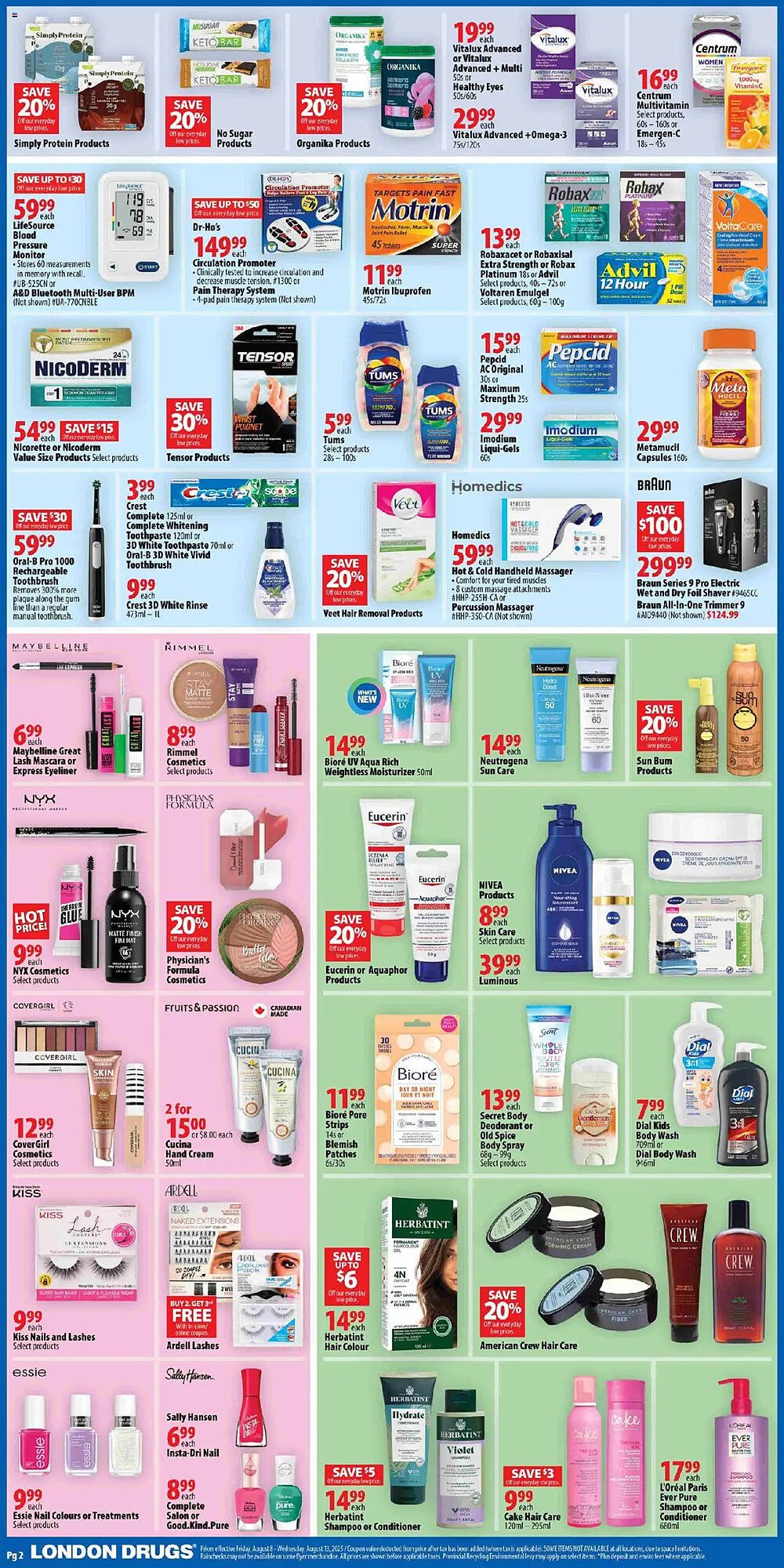 London Drugs flyer