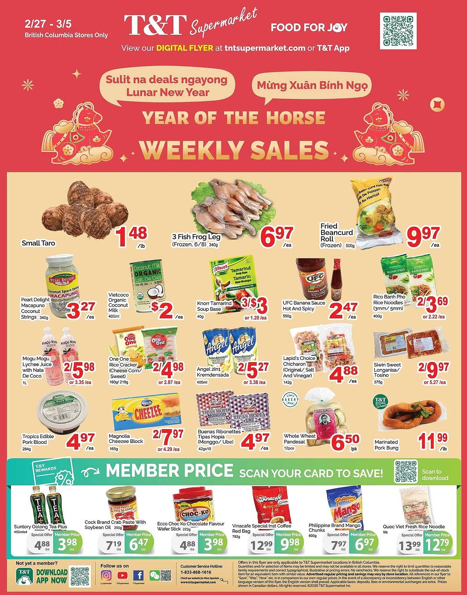 T&amp;T Supermarket flyer