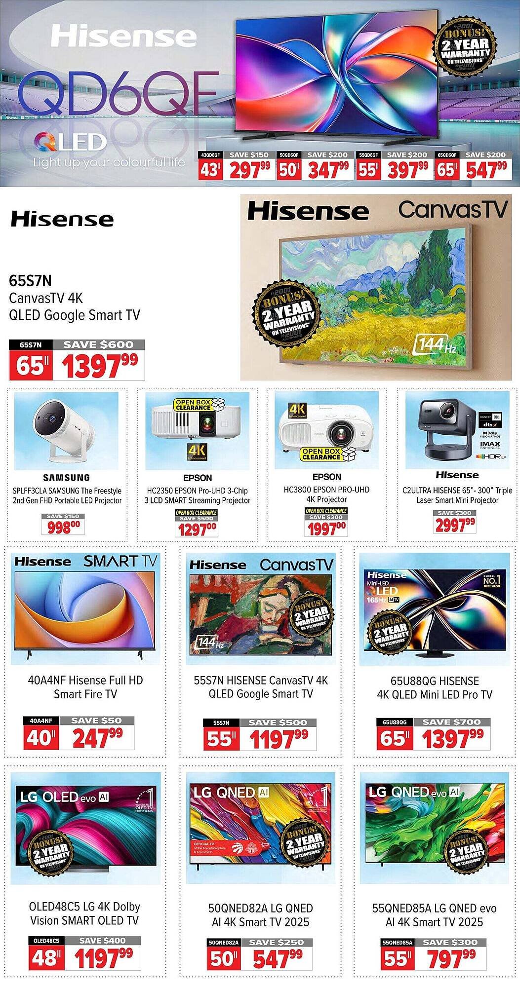 2001 Audio Video flyer (2026-03-13 - 2026-03-19) | 2