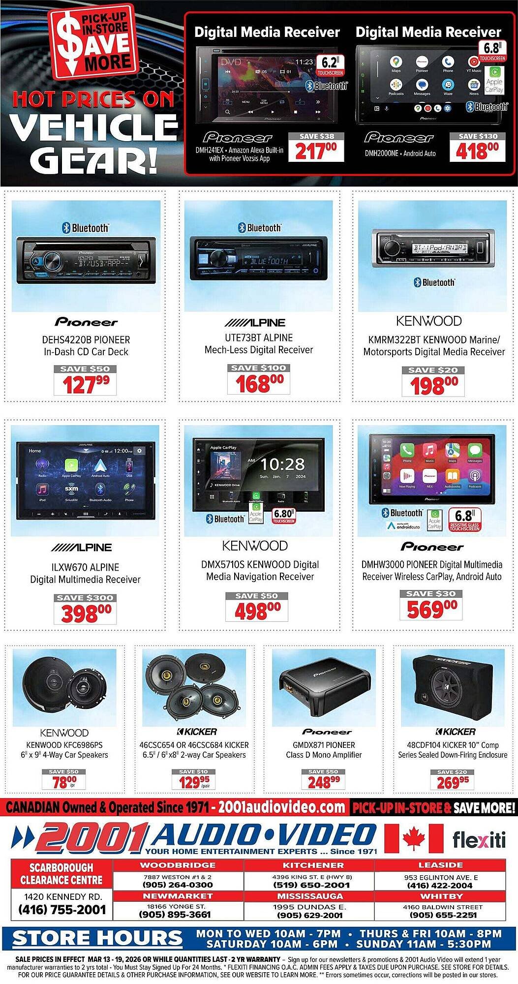 2001 Audio Video flyer (2026-03-13 - 2026-03-19) | 15