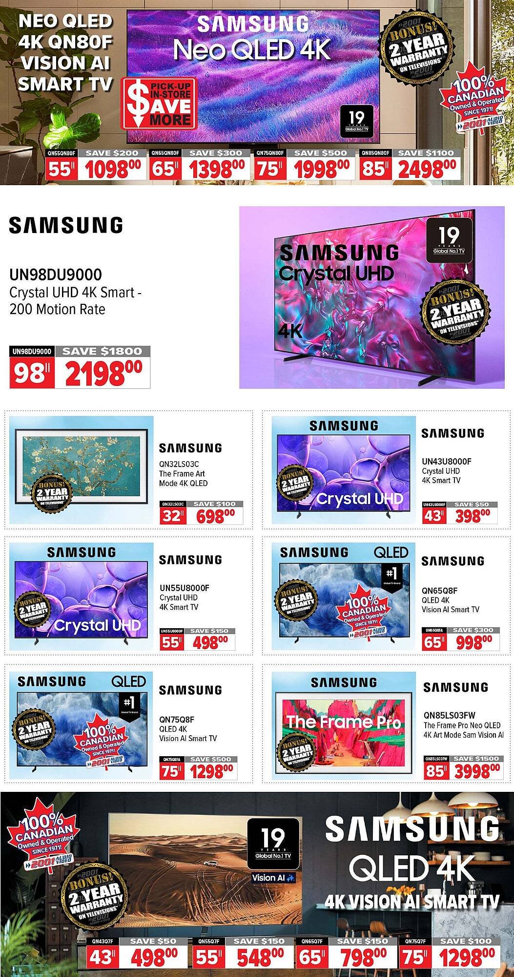 2001 Audio Video flyer (2026-03-13 - 2026-03-19) | 3