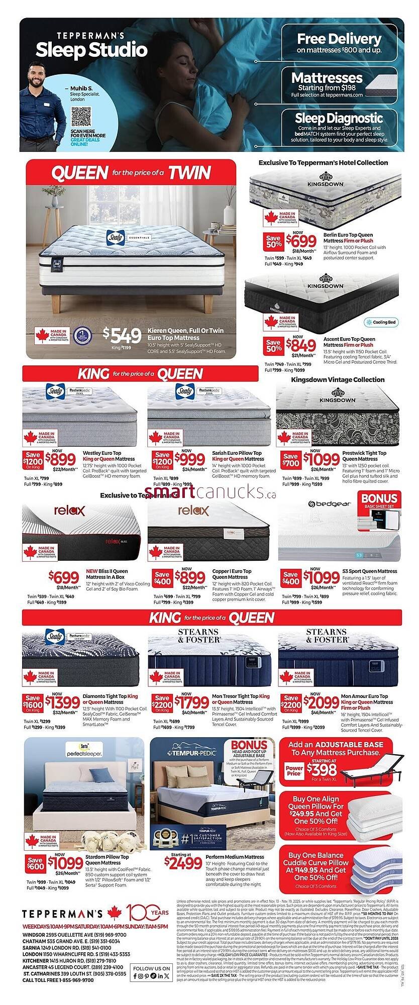 Tepperman&#039;s flyer (2025-11-13 - 2025-12-10) | 8