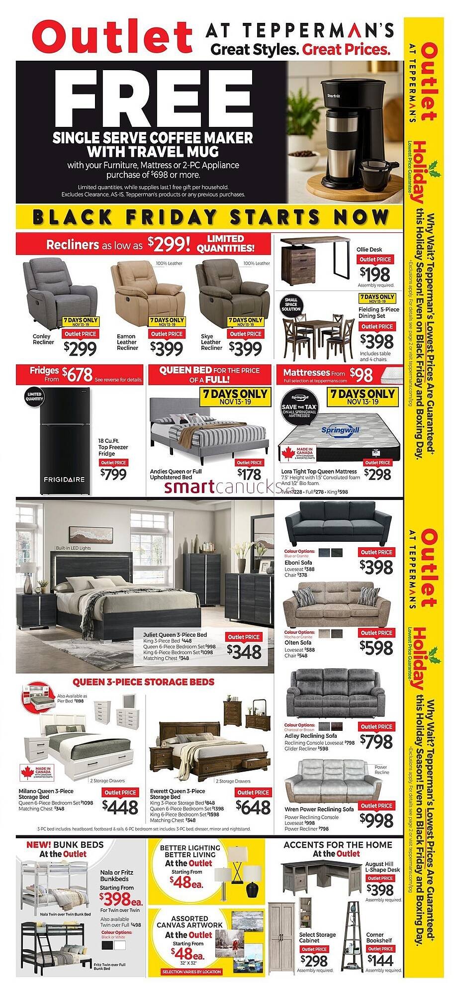 Tepperman&#039;s flyer (2025-11-13 - 2025-12-10) | 10