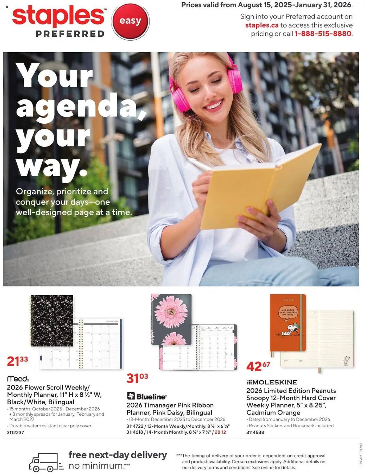 Staples flyer (2025-08-15 - 2026-01-31) | 1
