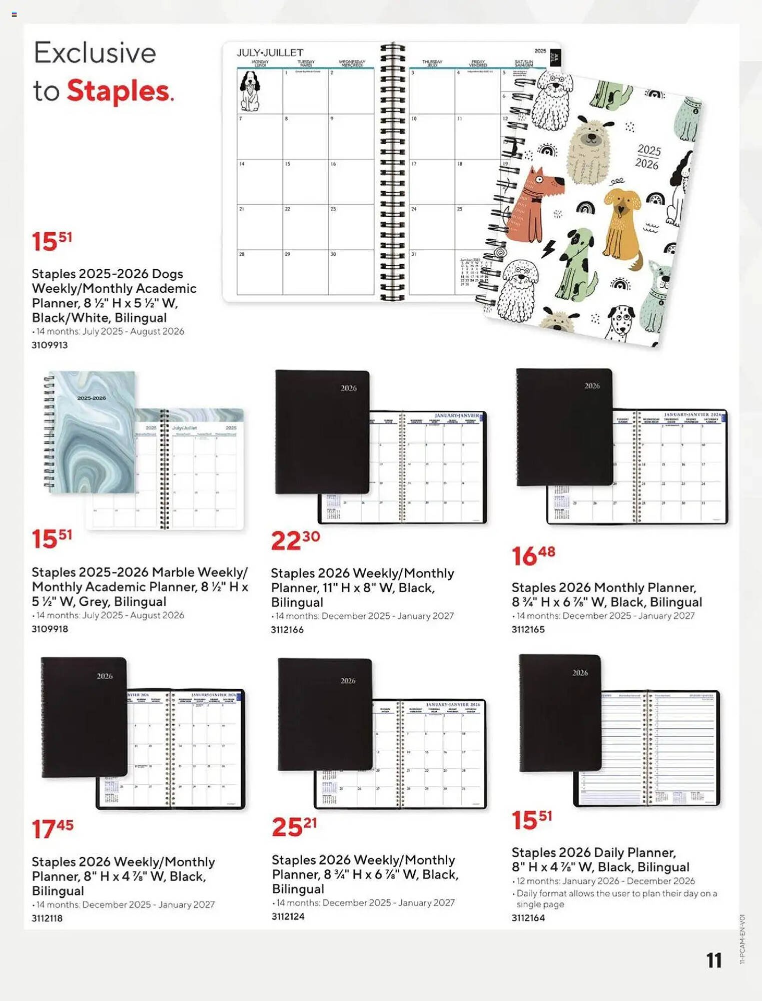 Staples flyer