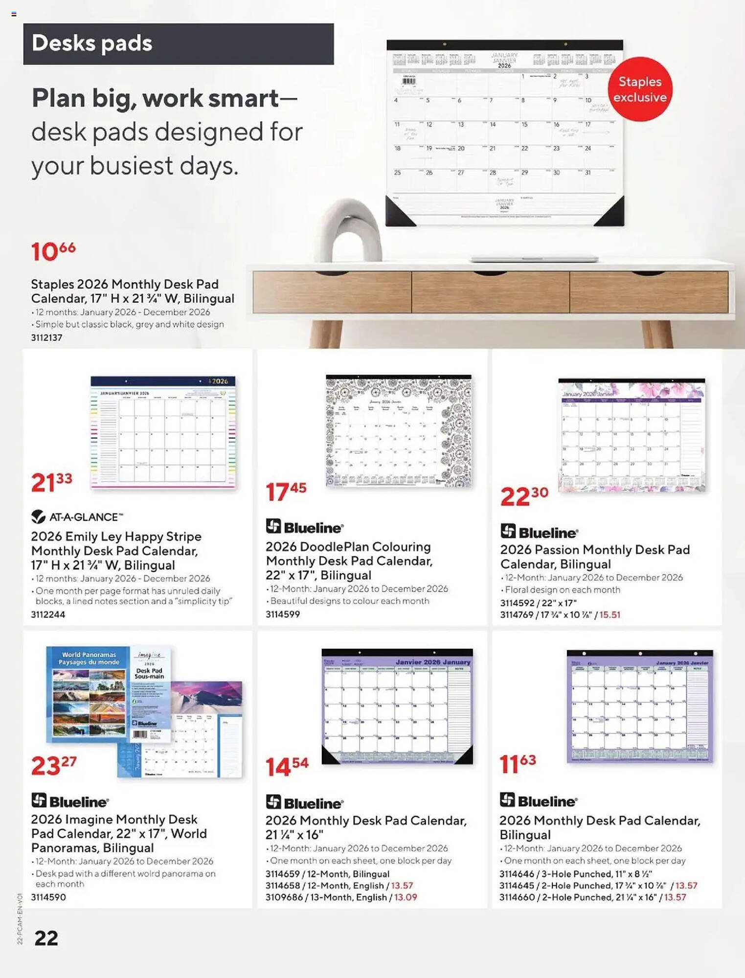 Staples flyer