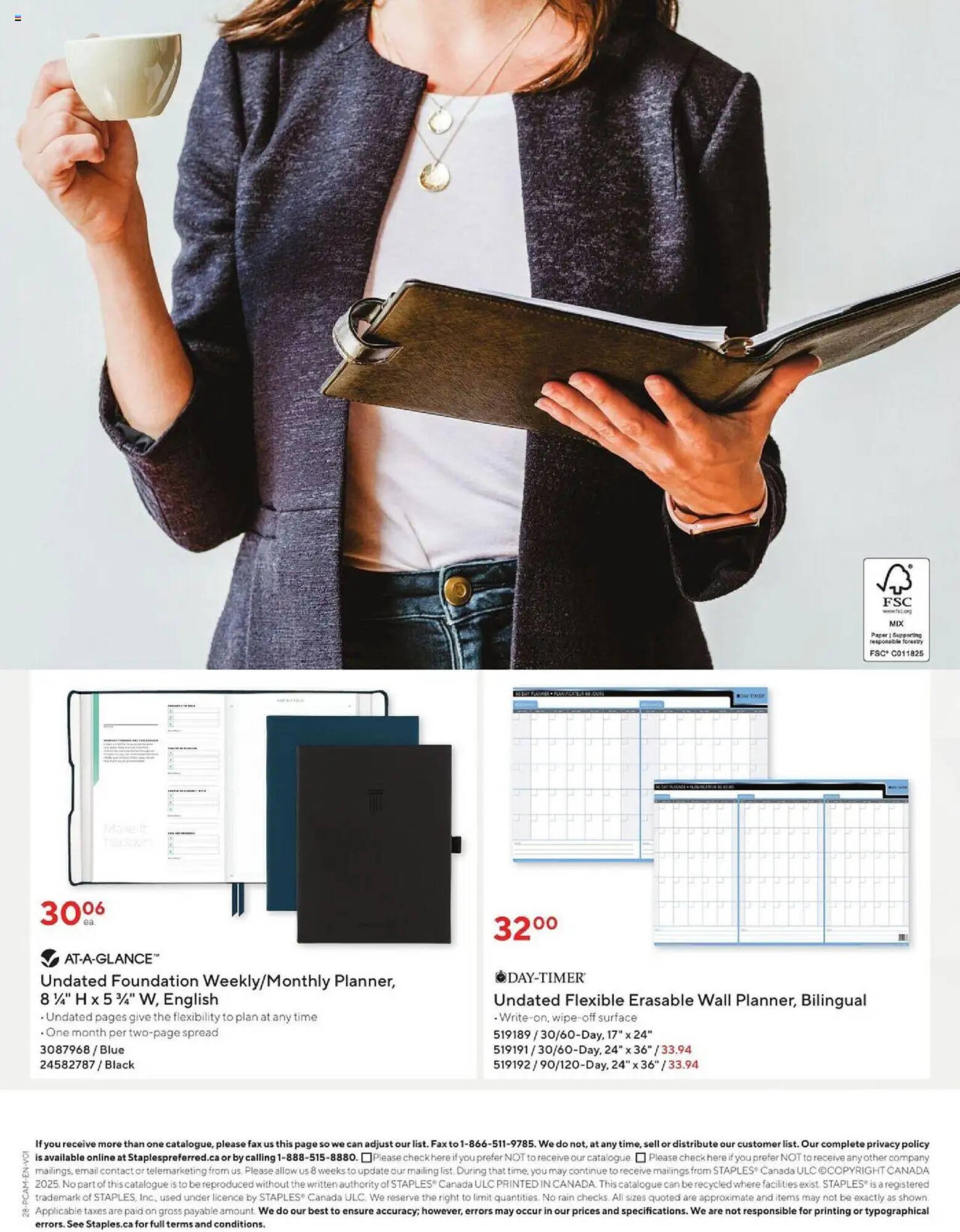 Staples flyer