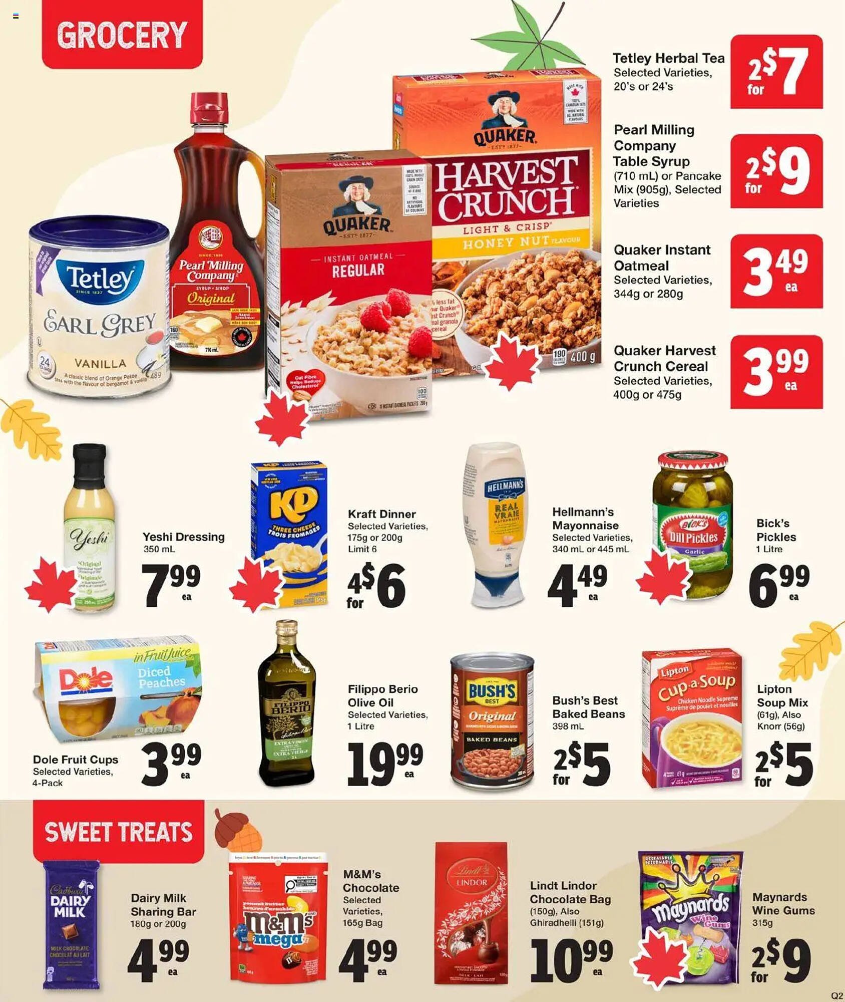 Quality Foods flyer