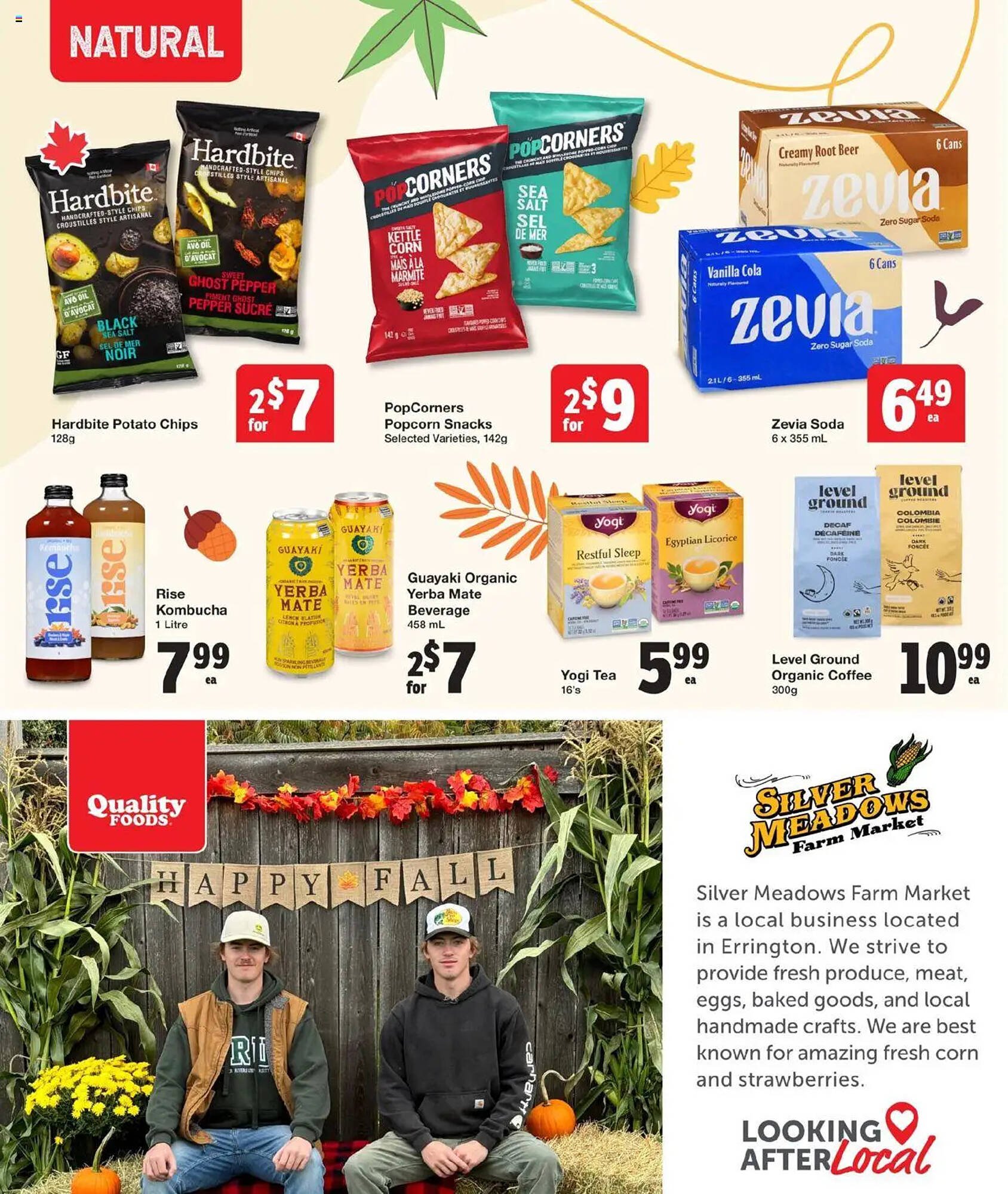 Quality Foods flyer