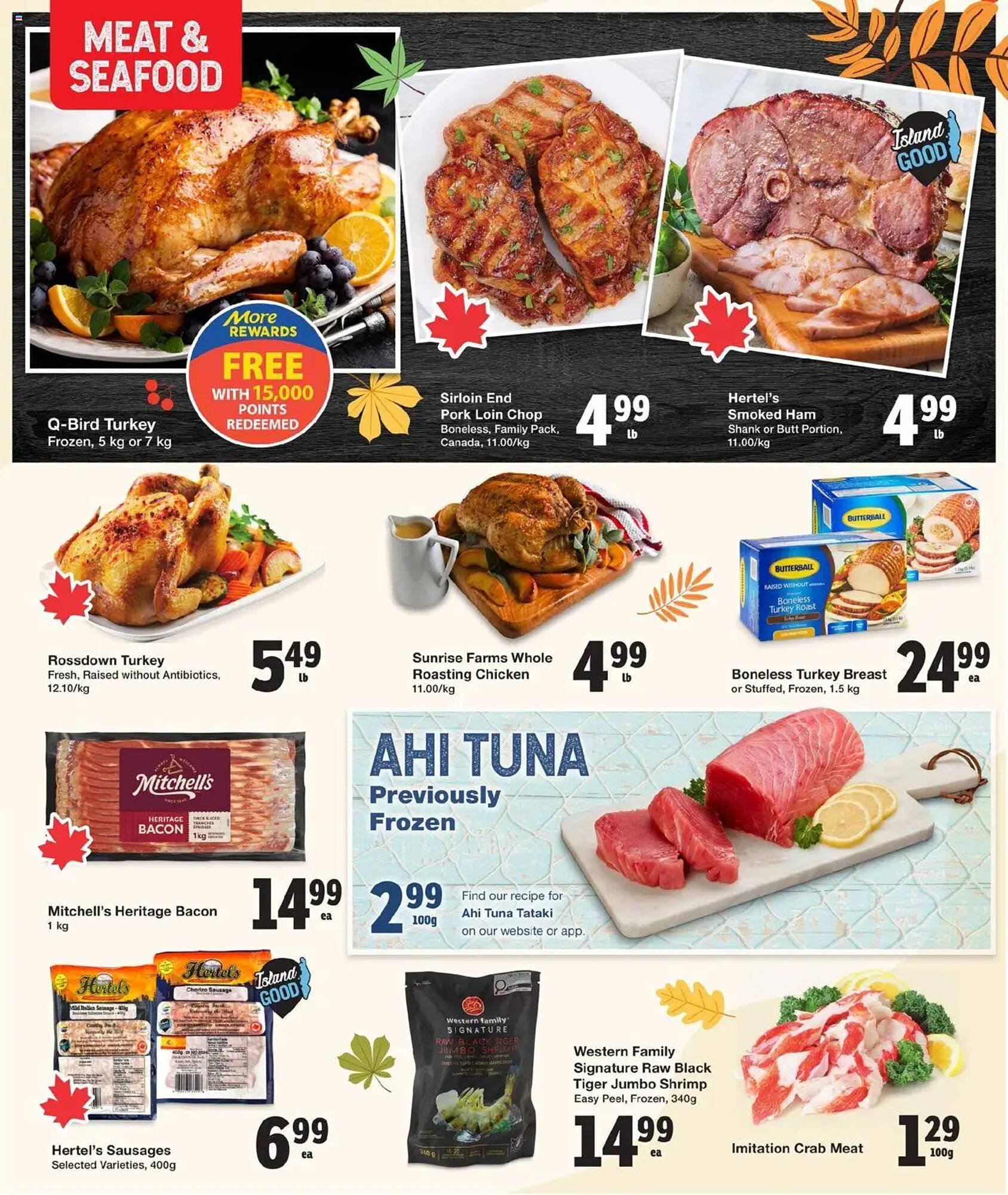 Quality Foods flyer