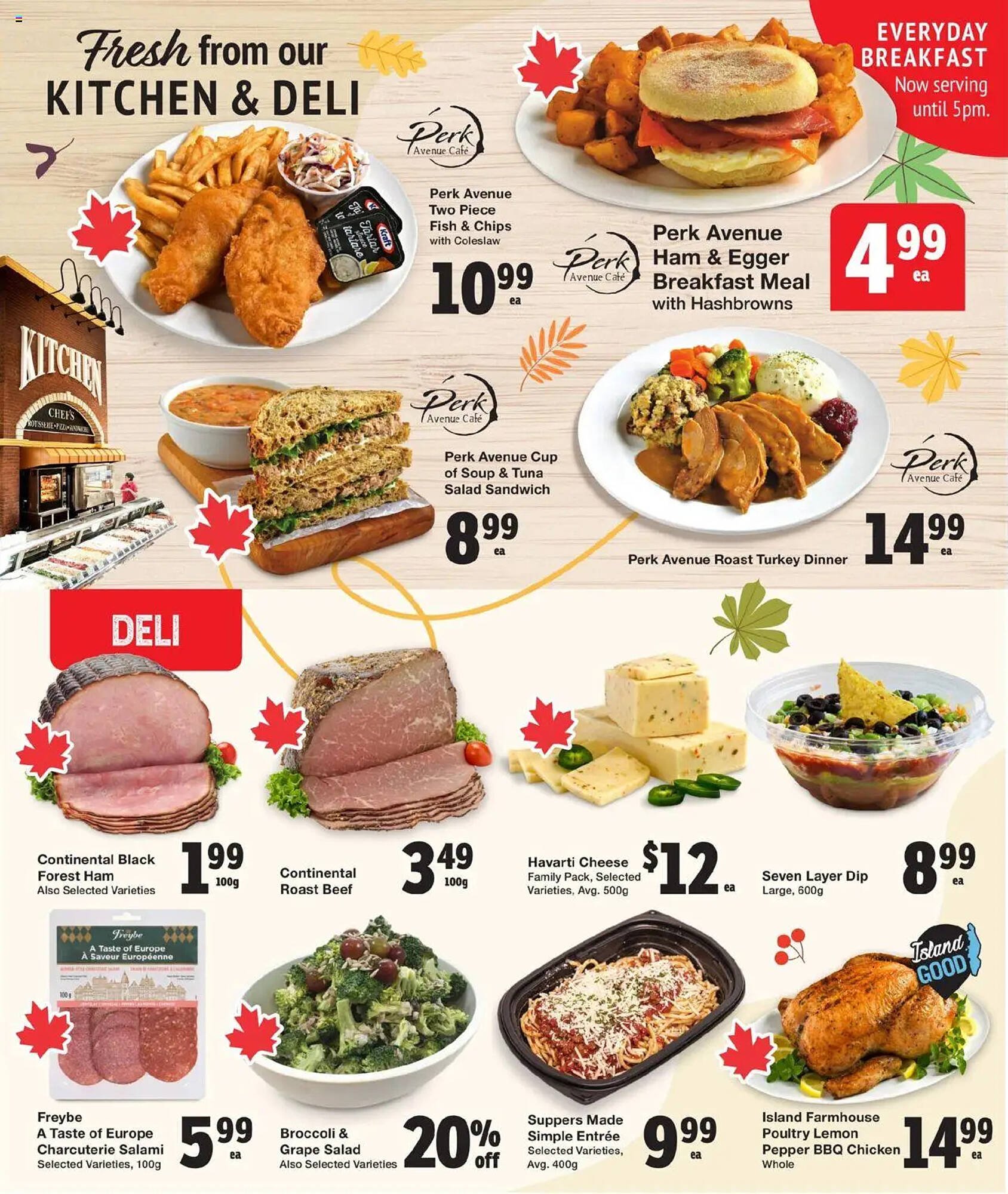 Quality Foods flyer
