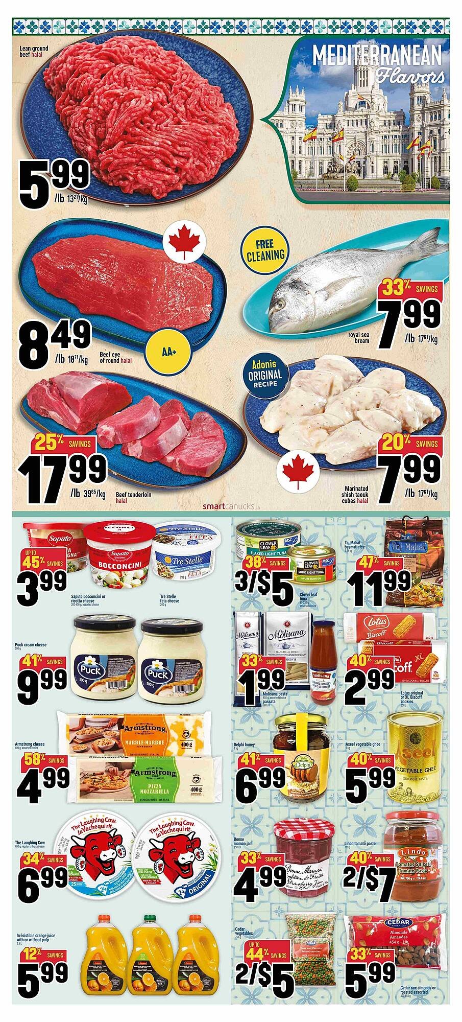 Marché Adonis flyer
