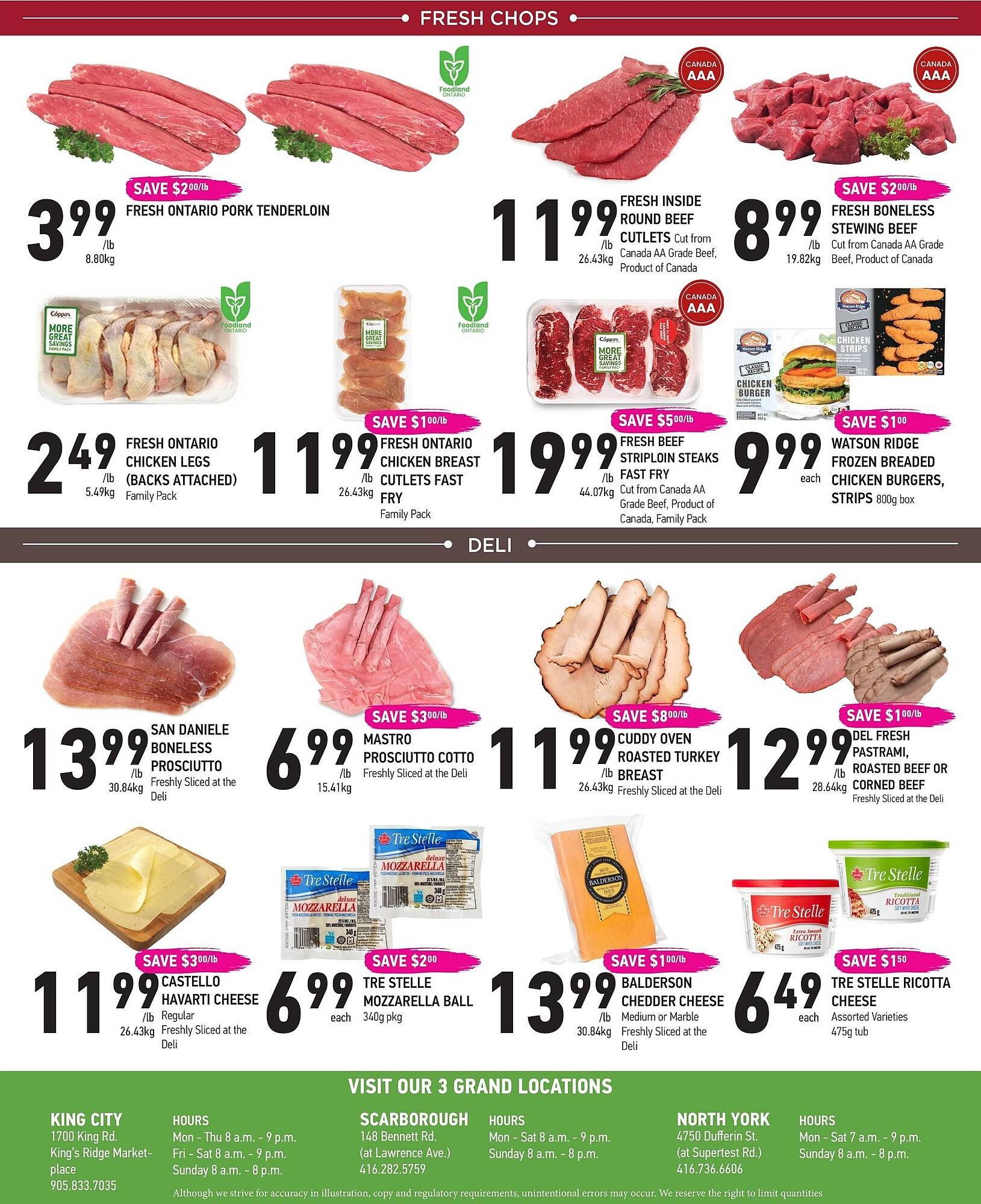 Coppa's Fresh Market flyer